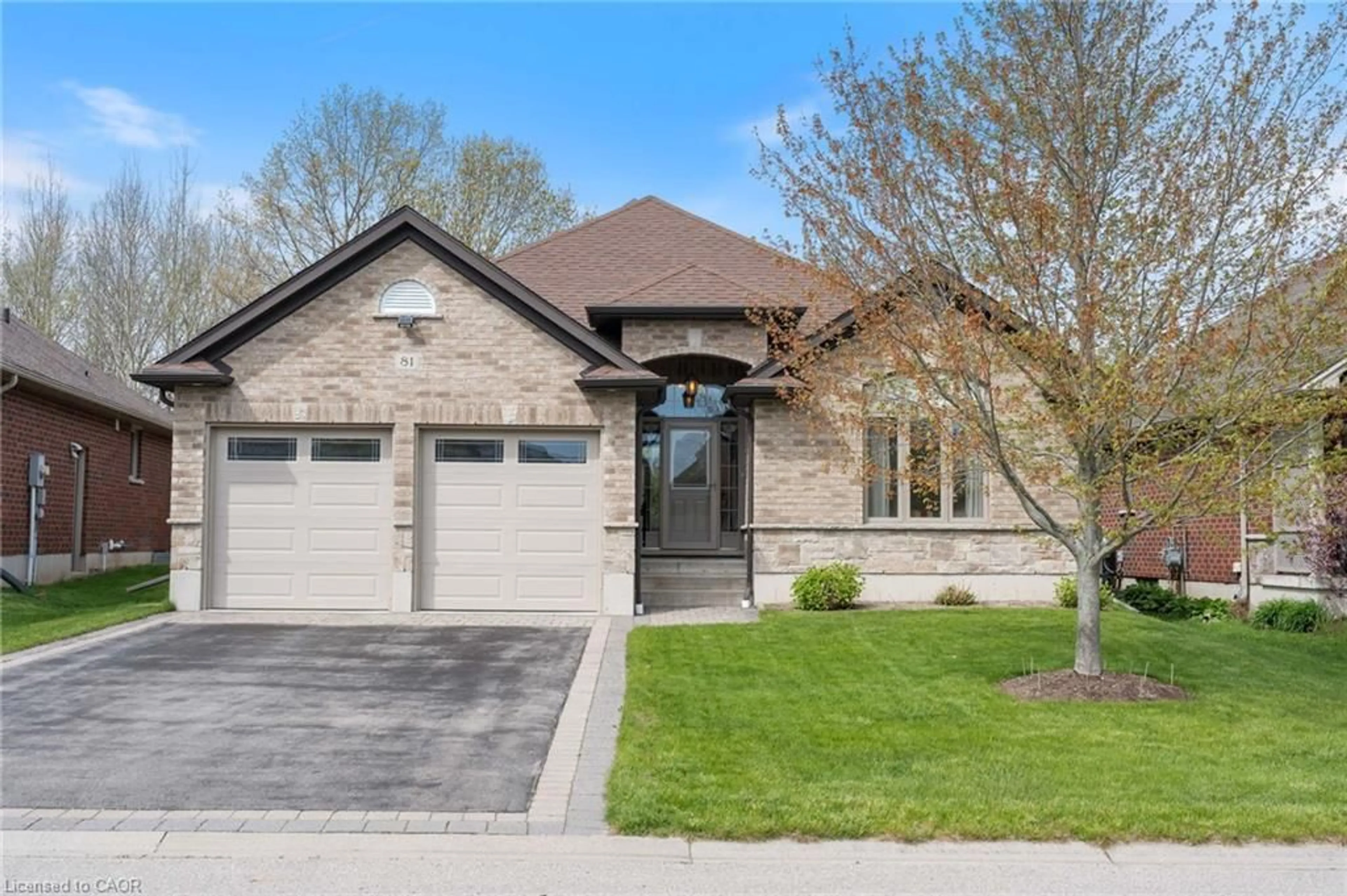 Home with brick exterior material, street for 81 Willowdale Cres, Port Dover Ontario N0A 1N5