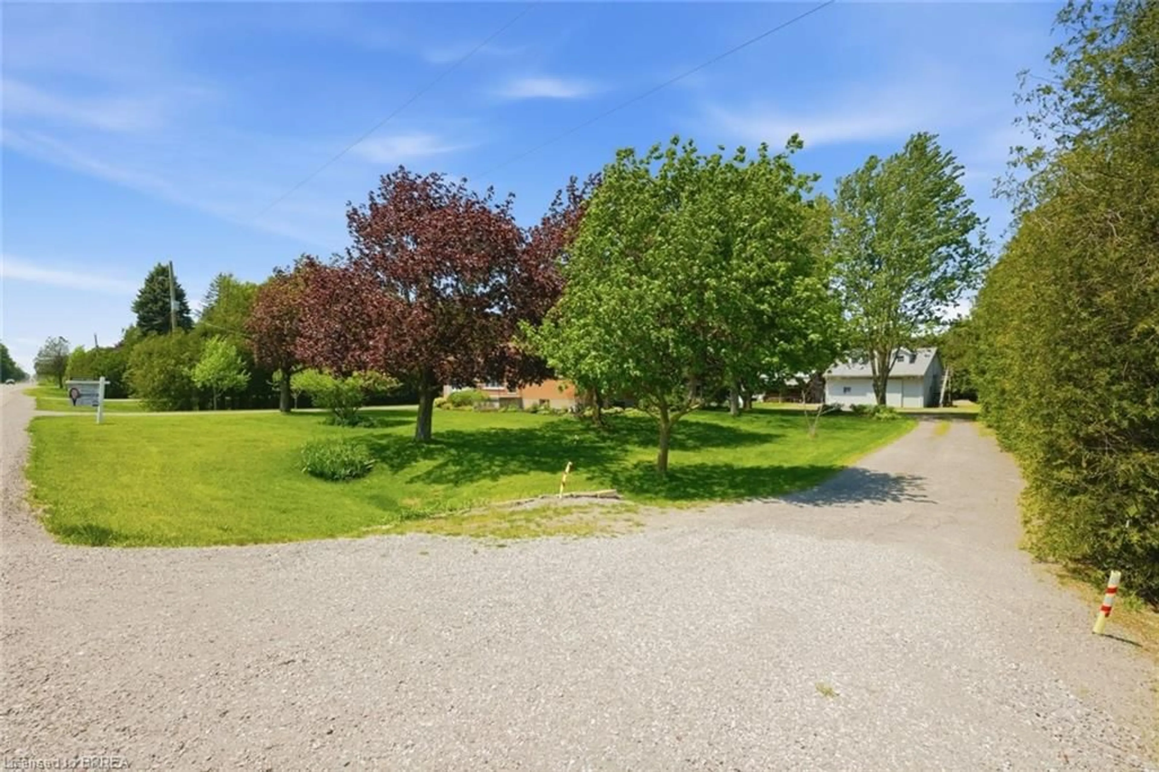 A pic from outside/outdoor area/front of a property/back of a property/a pic from drone, street for 1451 Windham Centre Rd, Windham Centre Ontario N0E 2A0