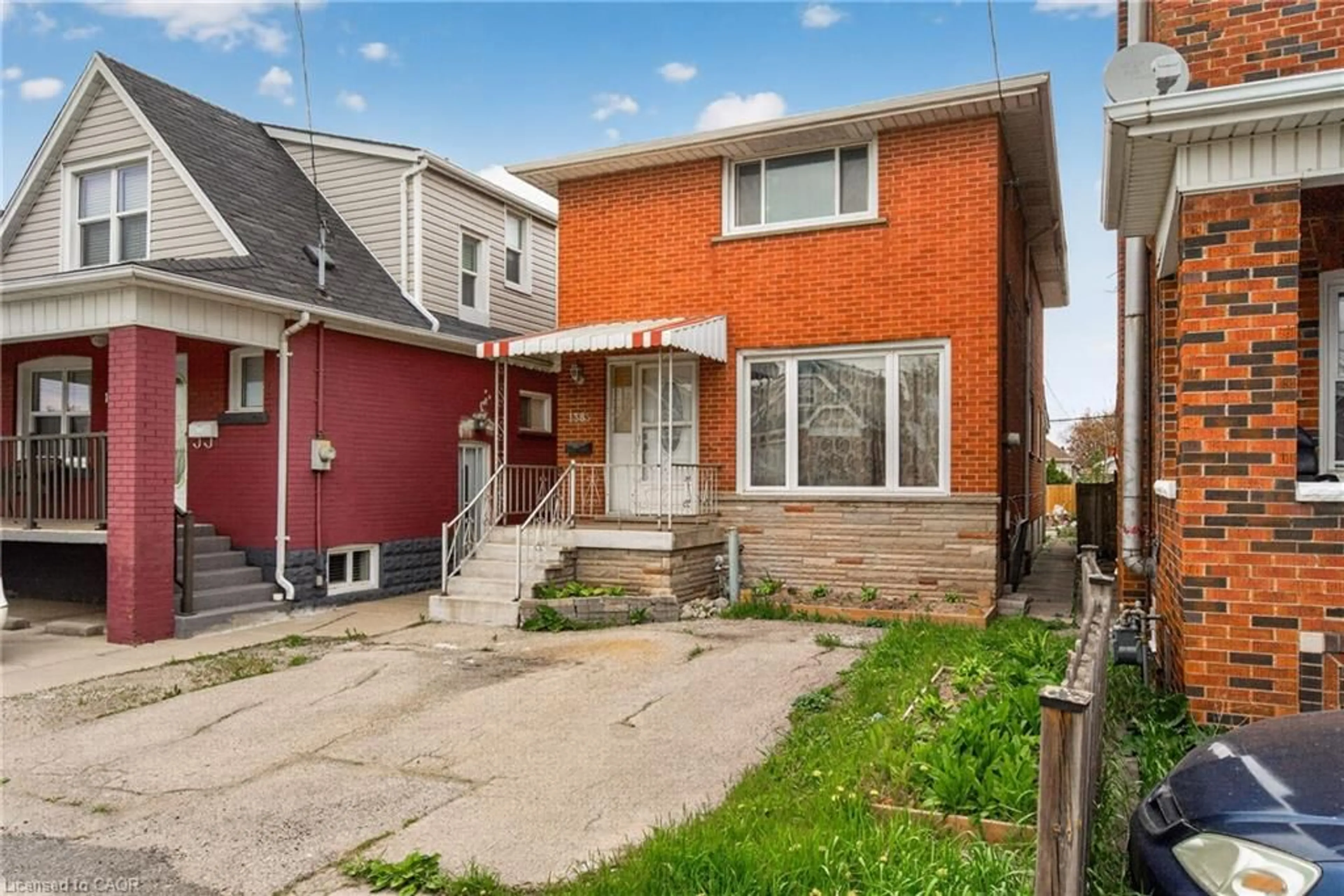 Home with brick exterior material, street for 1385 Barton St, Hamilton Ontario L8H 2W4