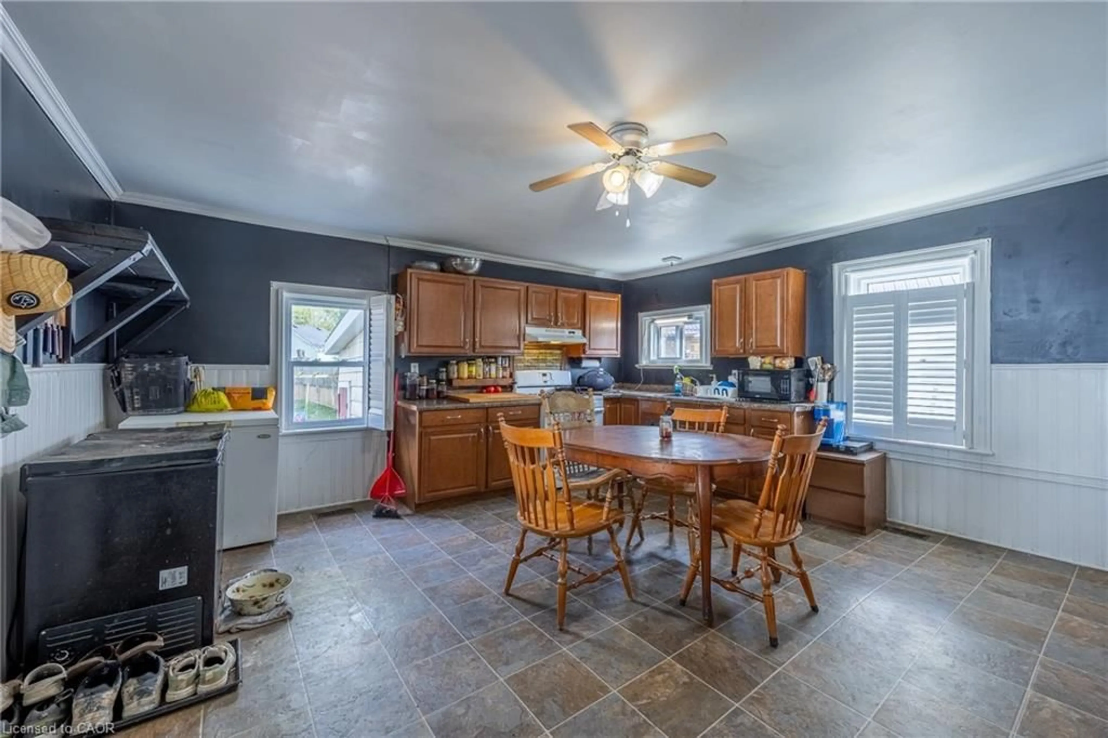 Open concept kitchen, ceramic/tile floor for St, Delhi Ontario N4B 2M9