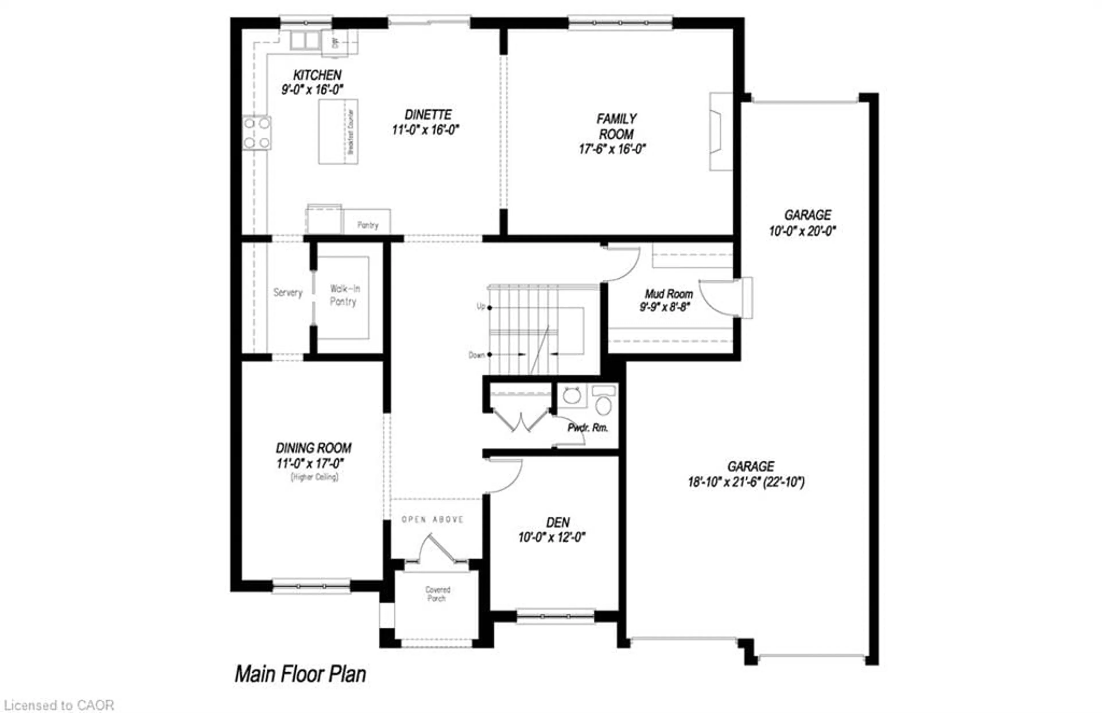 Floor plan for 9754 Twenty Rd, Mount Hope Ontario L0R 1W0