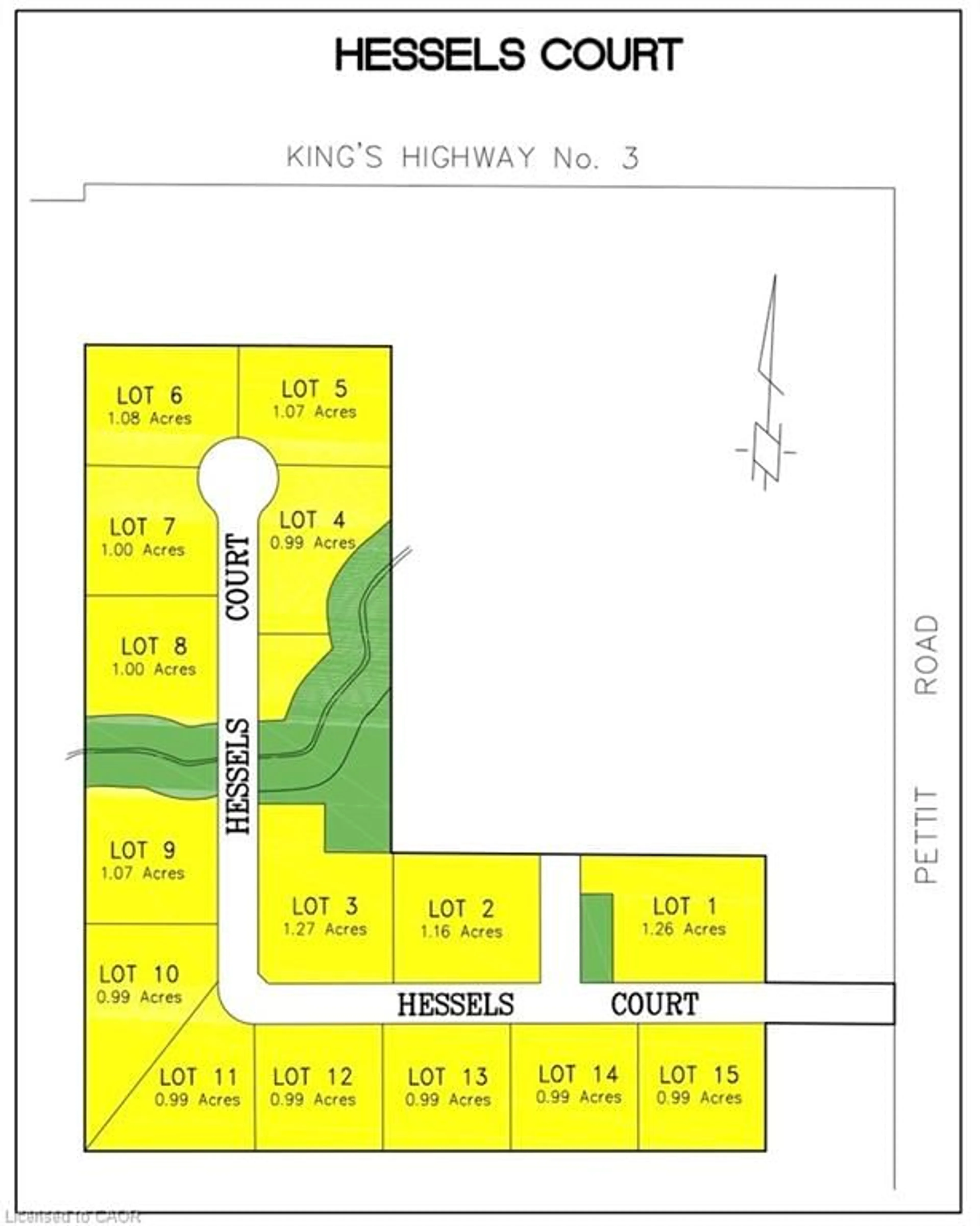 Floor plan for PT LT 32 Pettit Rd, Wainfleet Ontario L0S 1V0