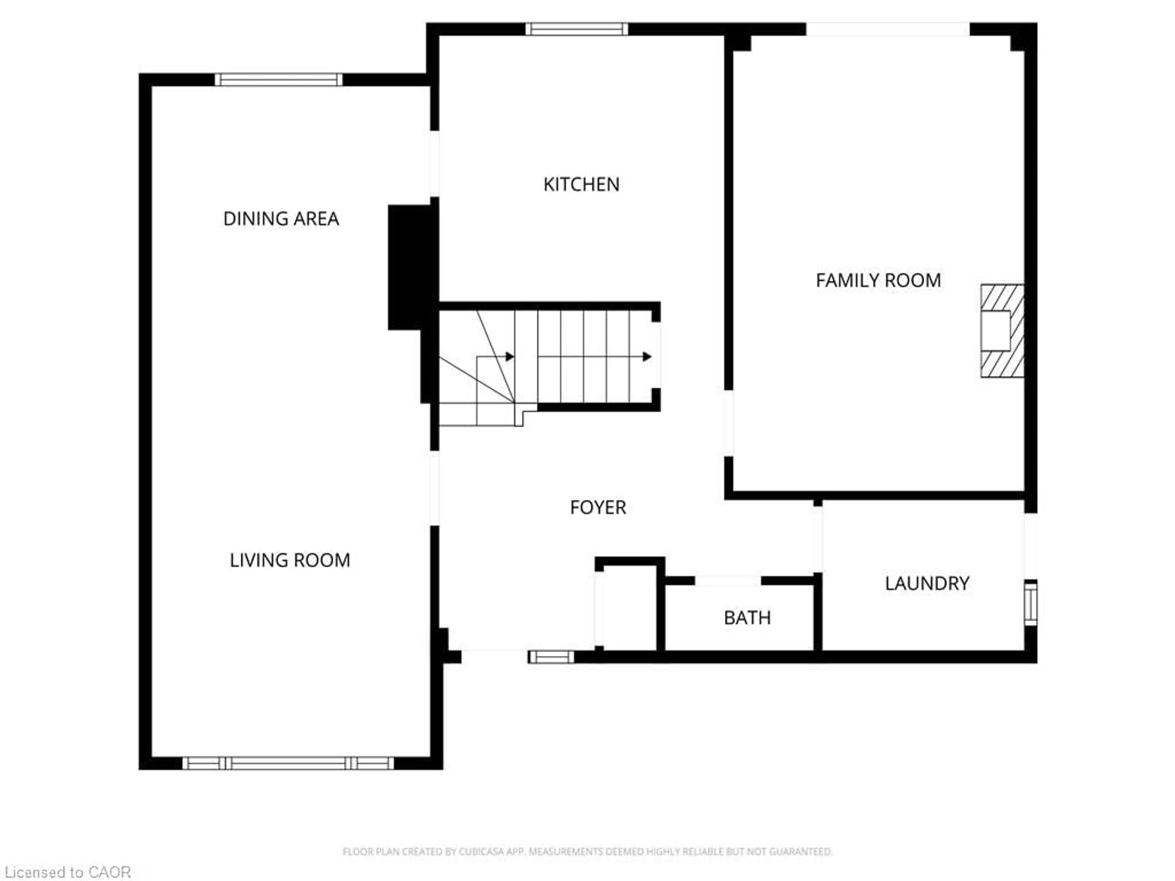 Floor plan for 2251 Kirkburn Dr, Burlington Ontario L7P 4E8