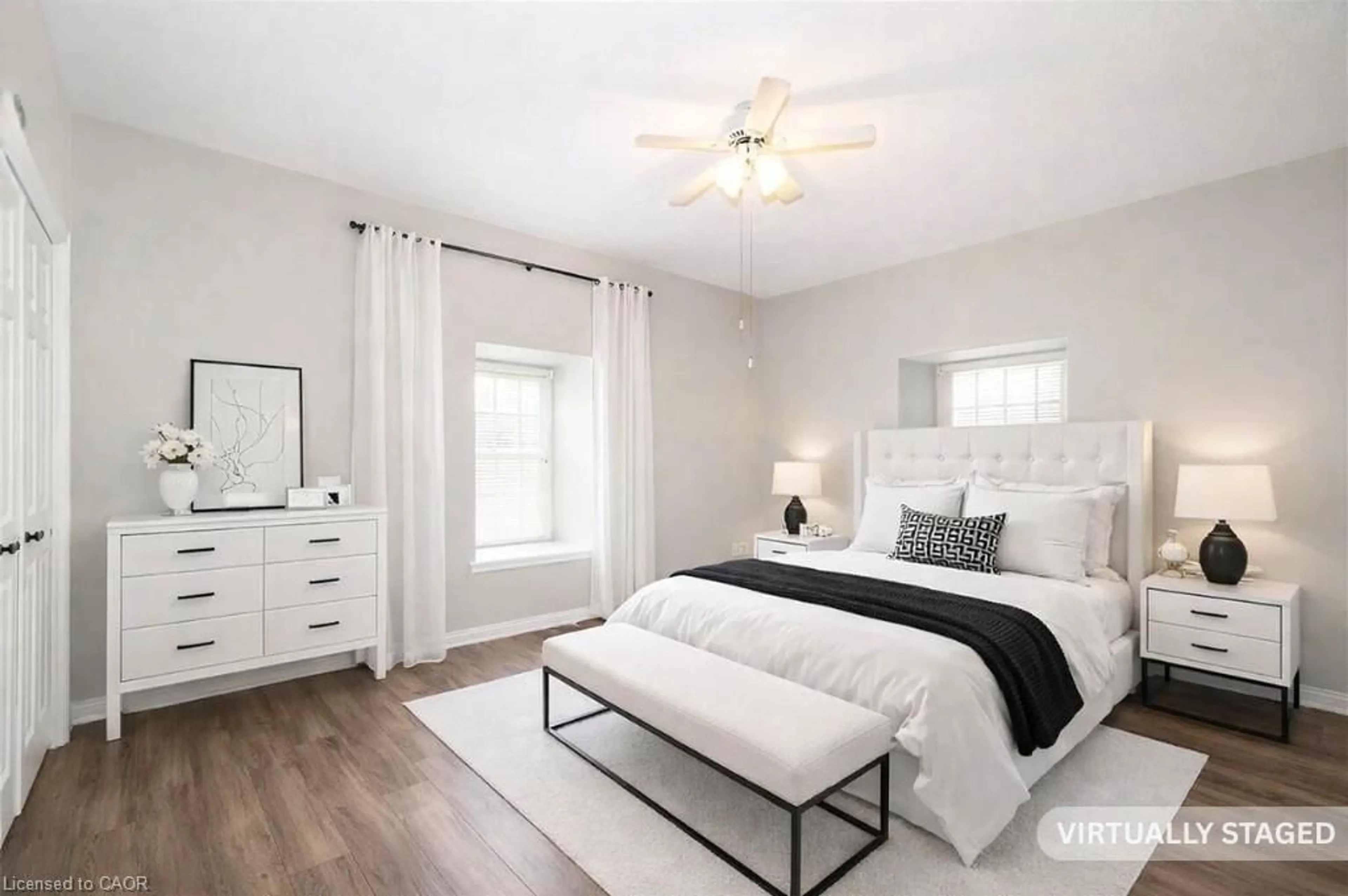 Bedroom with bed, unknown for 360 Waterloo Ave #107, Guelph Ontario N1H 8K7