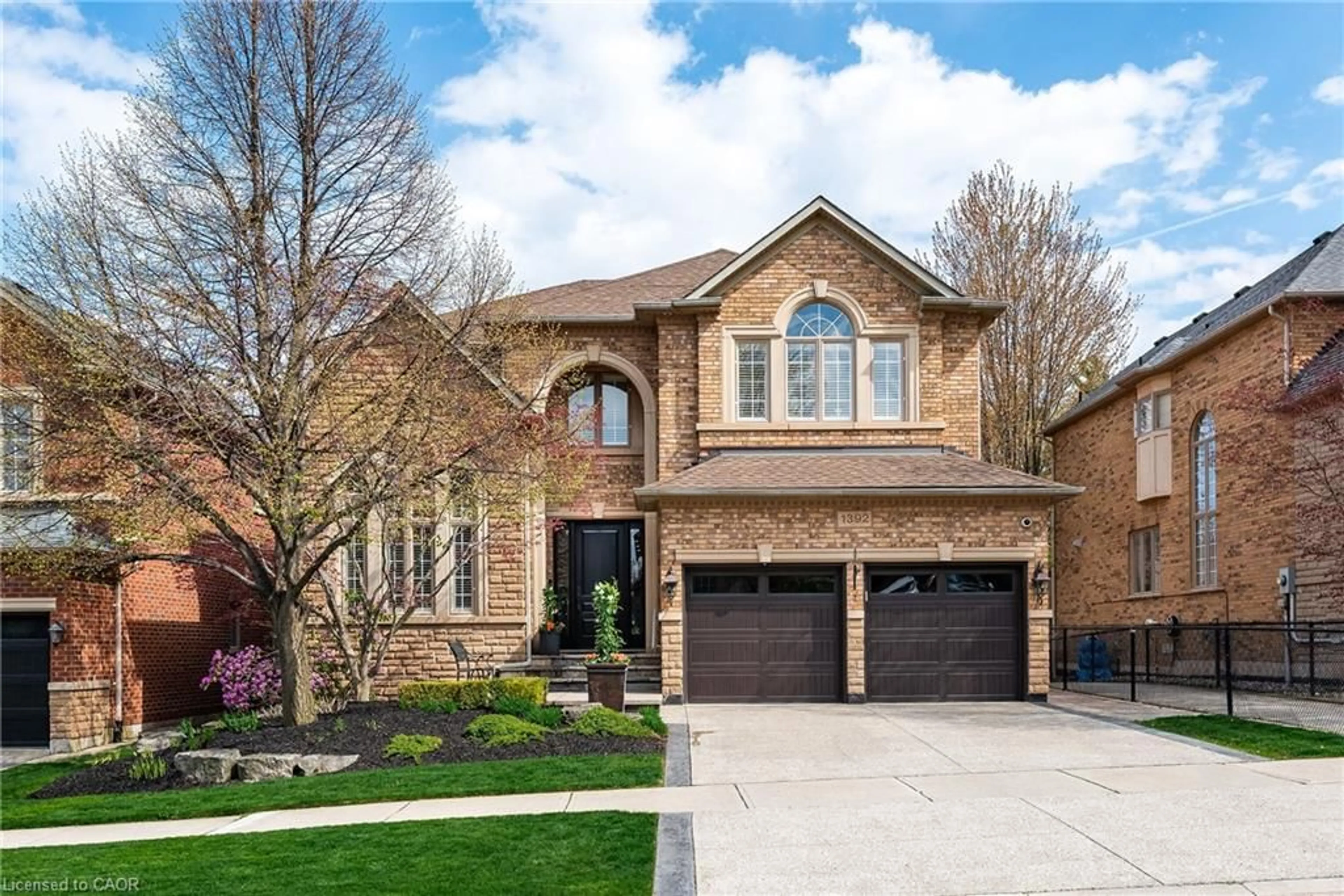 Home with brick exterior material, street for 1392 Clearwater Cres, Oakville Ontario L6H 7J5