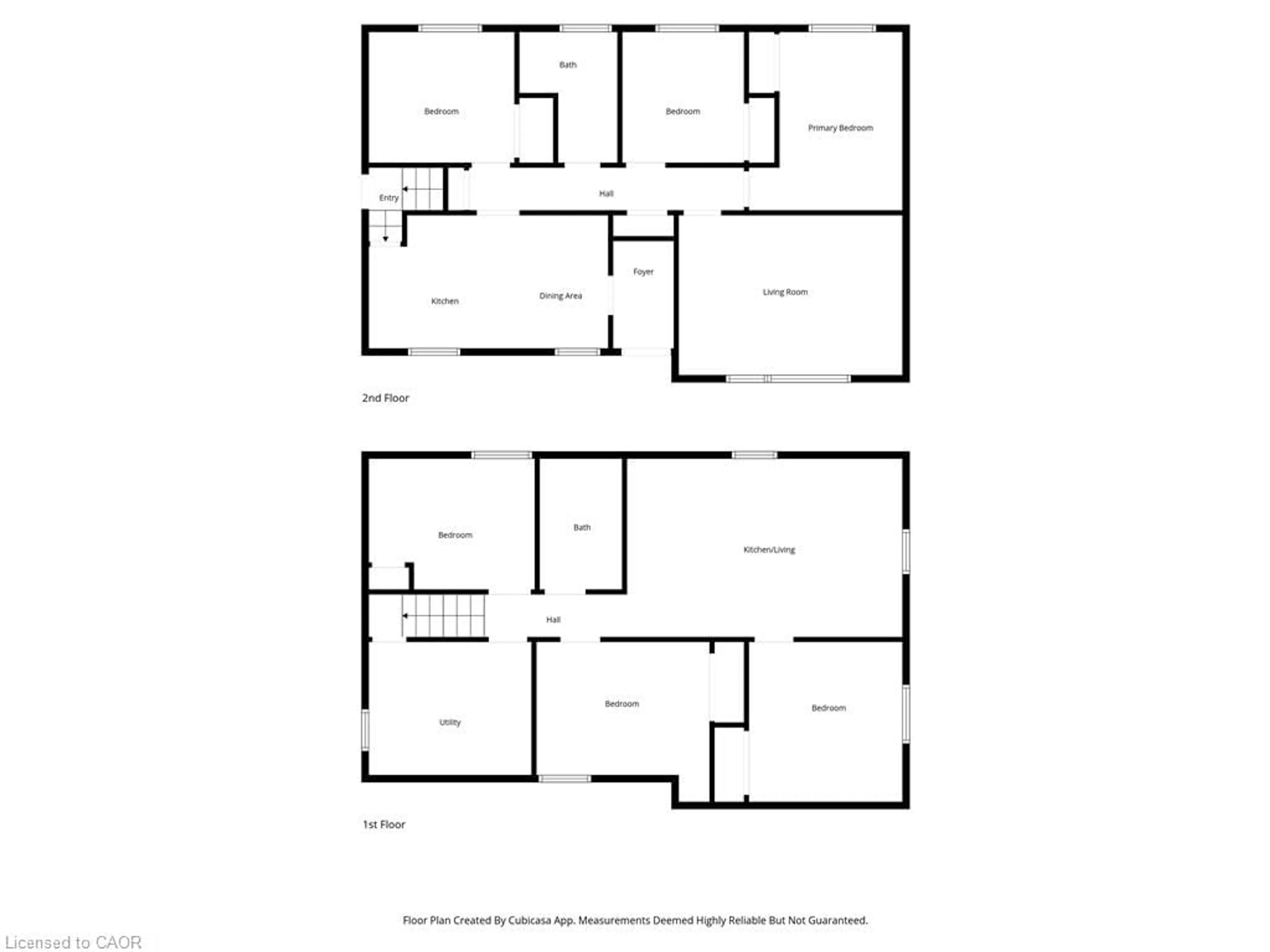 Floor plan for 25 Briarsdale Dr, St. Catharines Ontario L2T 2Z4