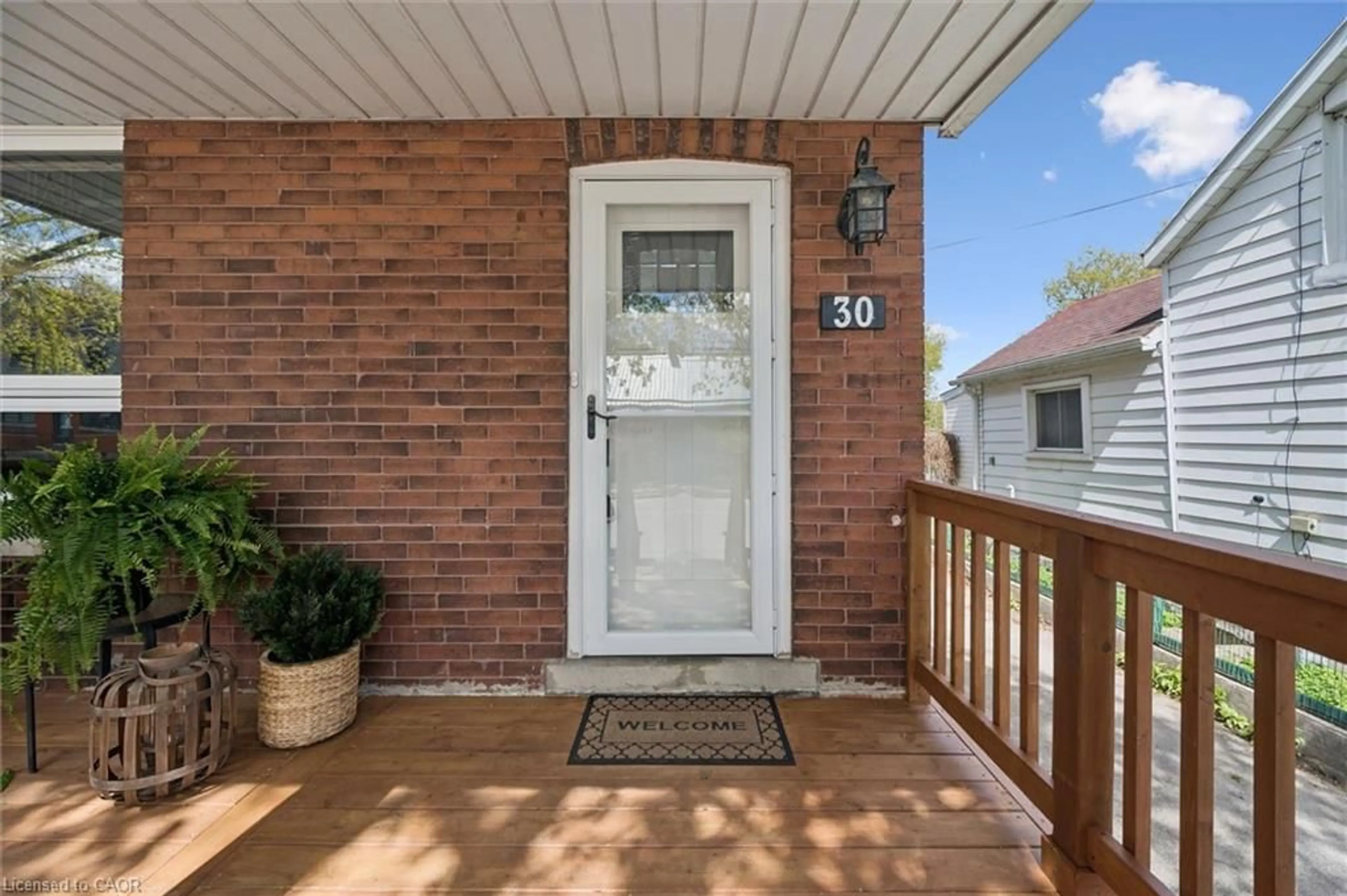 Indoor entryway for 30 Huron St, Guelph Ontario N1E 5L4