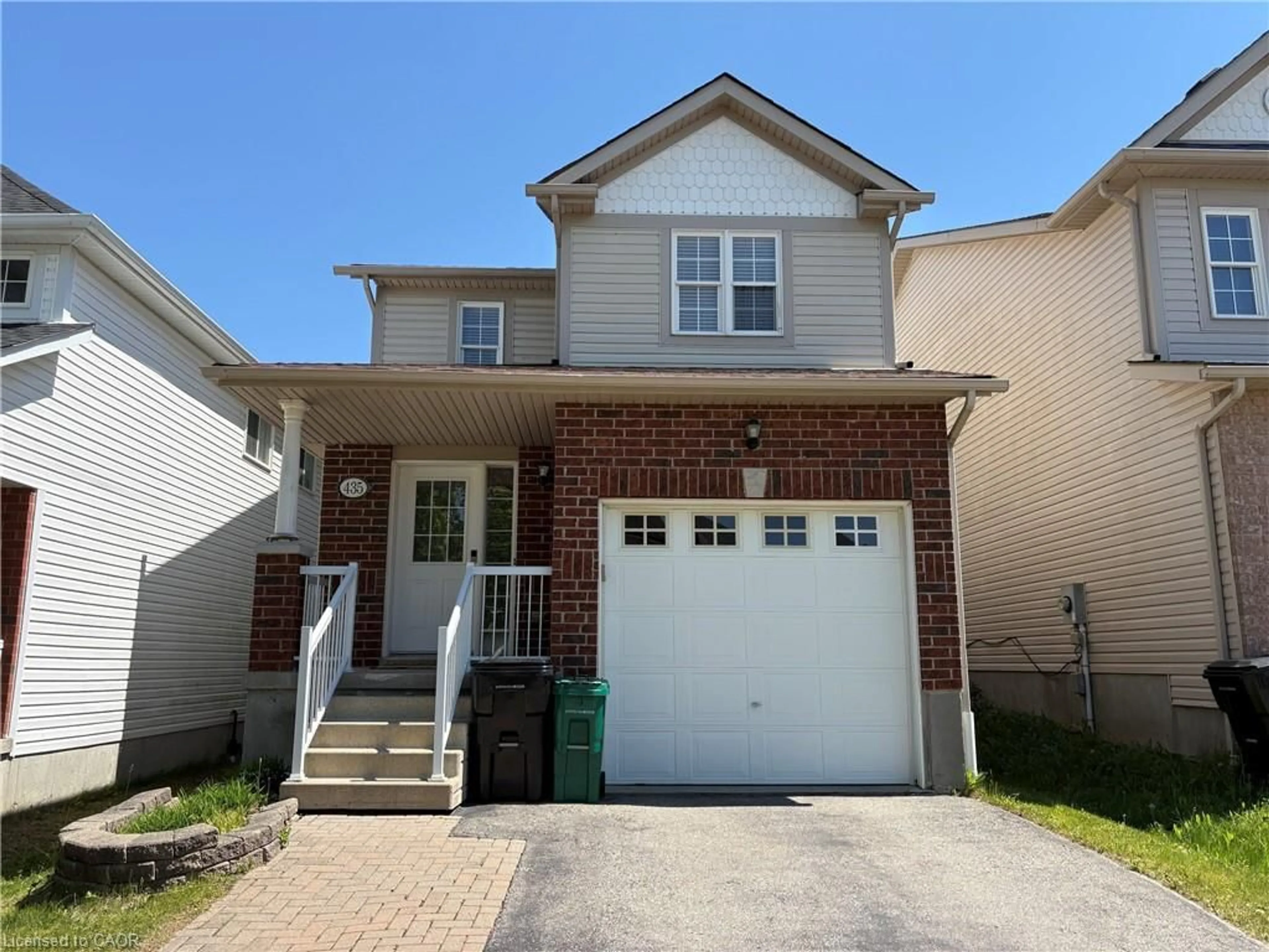 Home with brick exterior material, street for 435 Speckled Alder St, Waterloo Ontario N2V 2T5