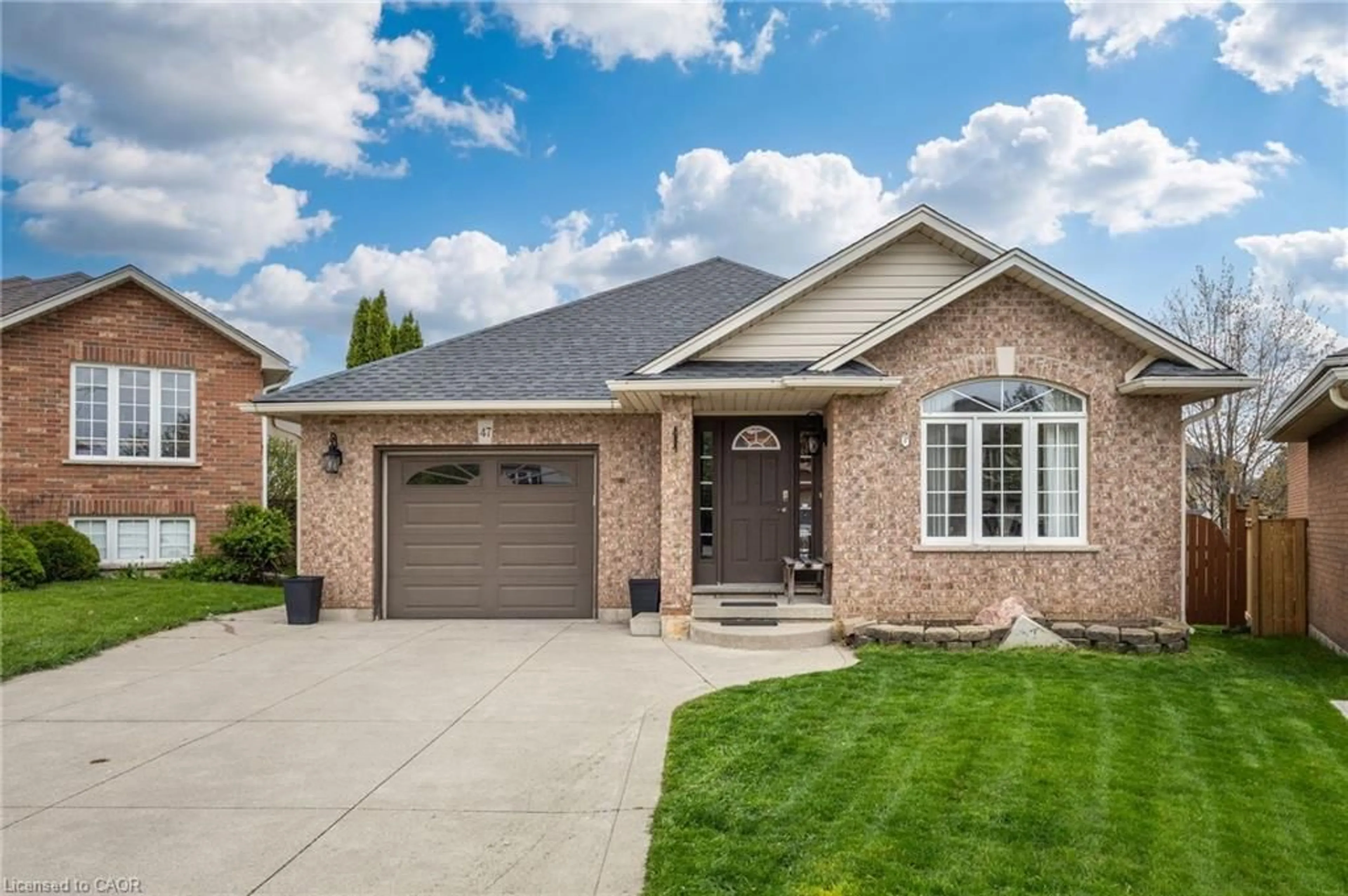 Home with brick exterior material, street for 47 Hannah Cres, Hamilton Ontario L9B 2V4