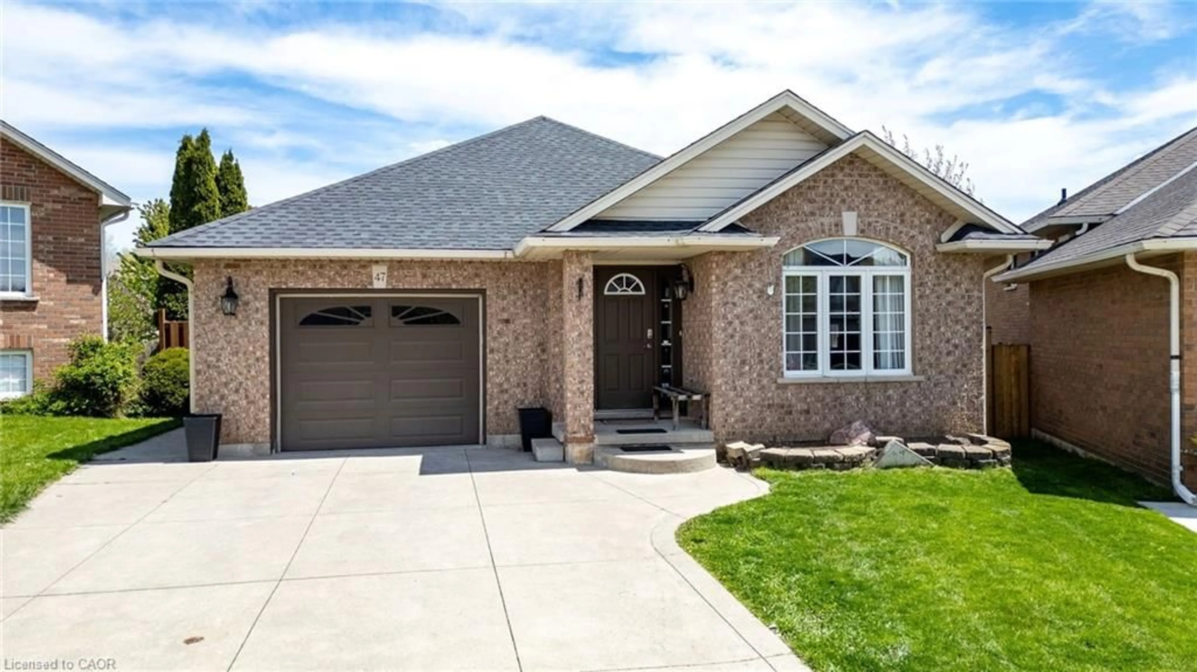 Home with brick exterior material, street for 47 Hannah Cres, Hamilton Ontario L9B 2V4