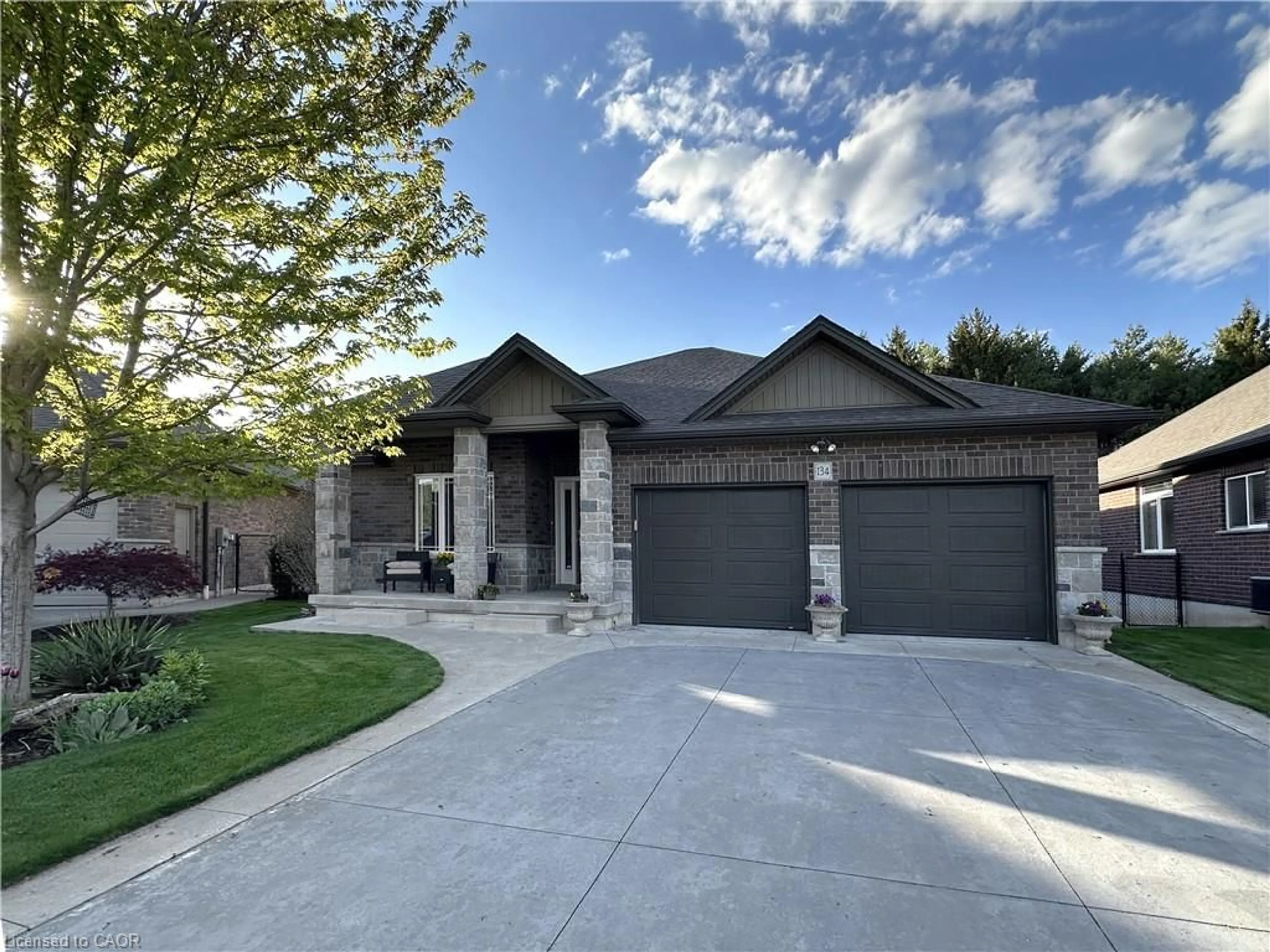 Home with brick exterior material, street for 134 Angler Ave, Port Dover Ontario N0A 1N3