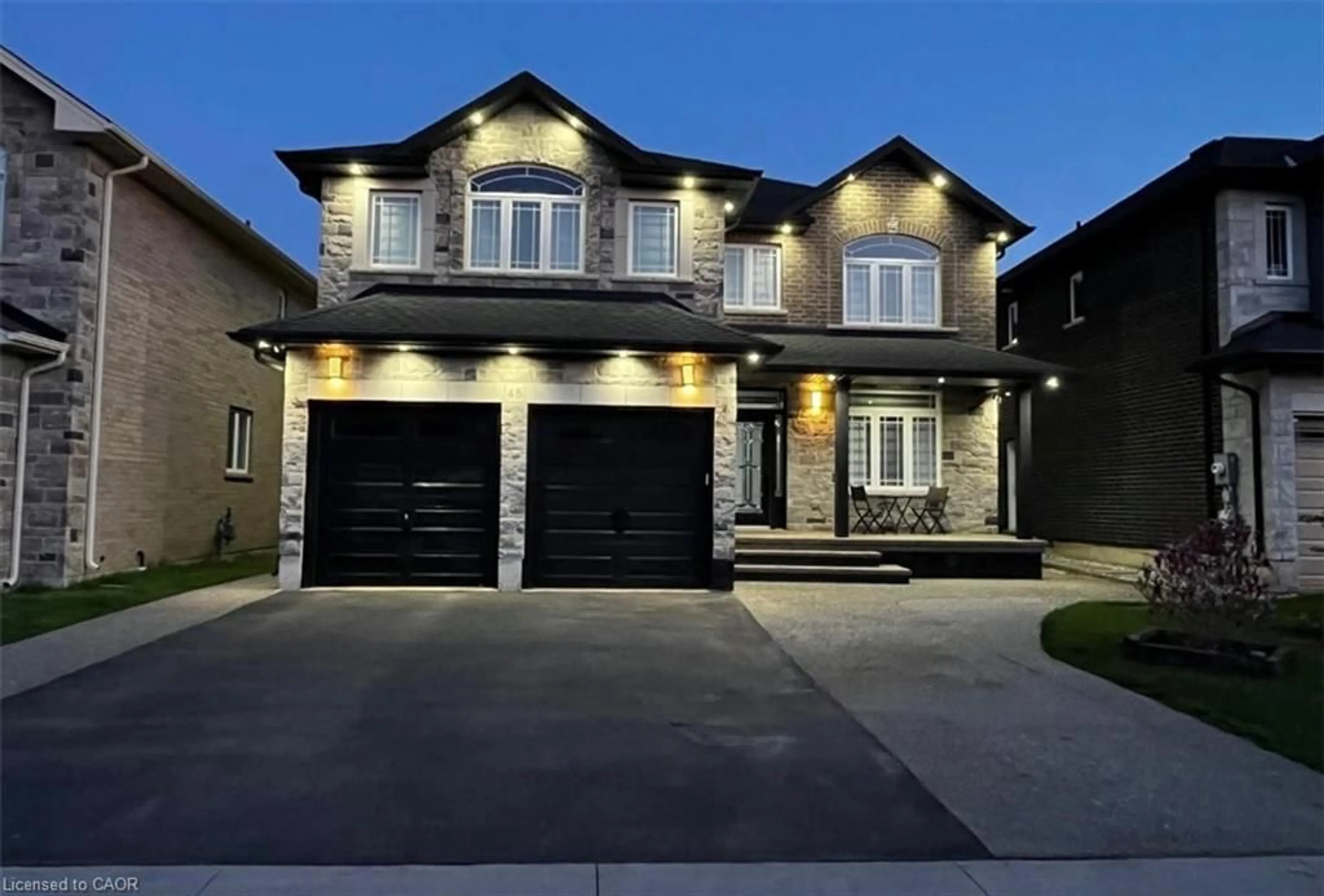Home with brick exterior material, street for 48 Morrison Dr, Ancaster Ontario L9K 0H7