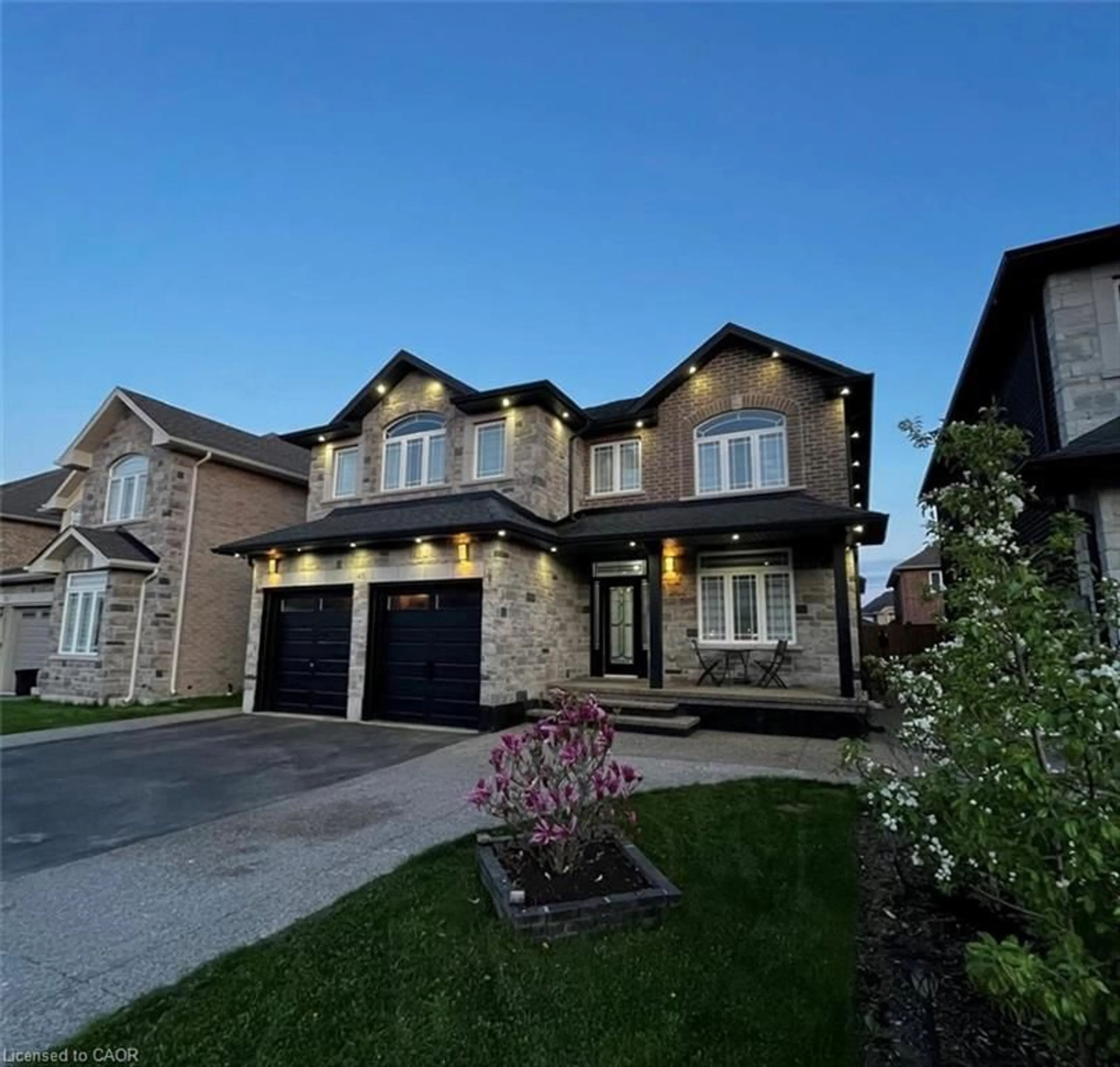 Home with brick exterior material, street for 48 Morrison Dr, Ancaster Ontario L9K 0H7