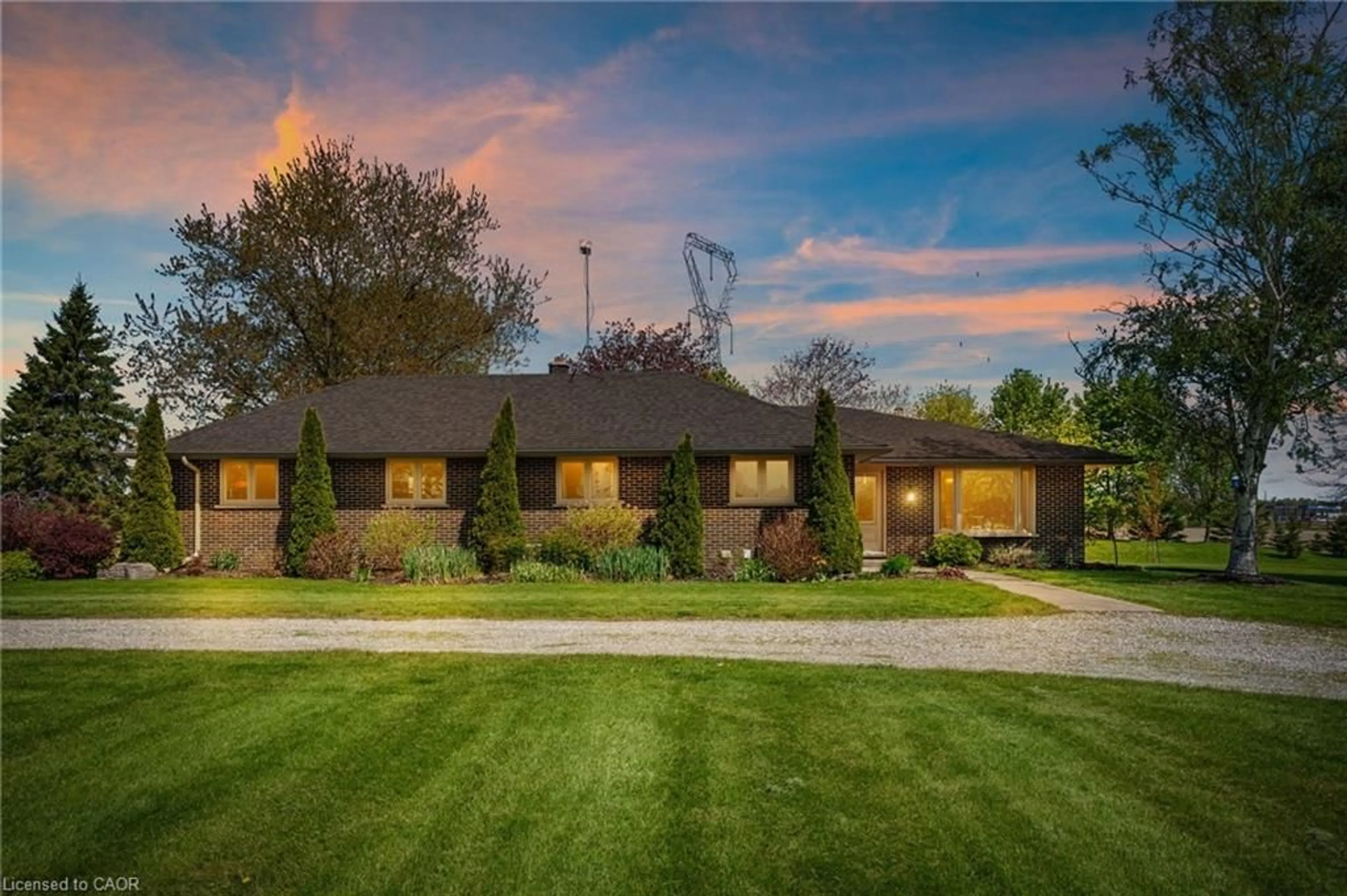 A pic from outside/outdoor area/front of a property/back of a property/a pic from drone, building for 759 Concession 14 Walpole, Hagersville Ontario N0A 1H0