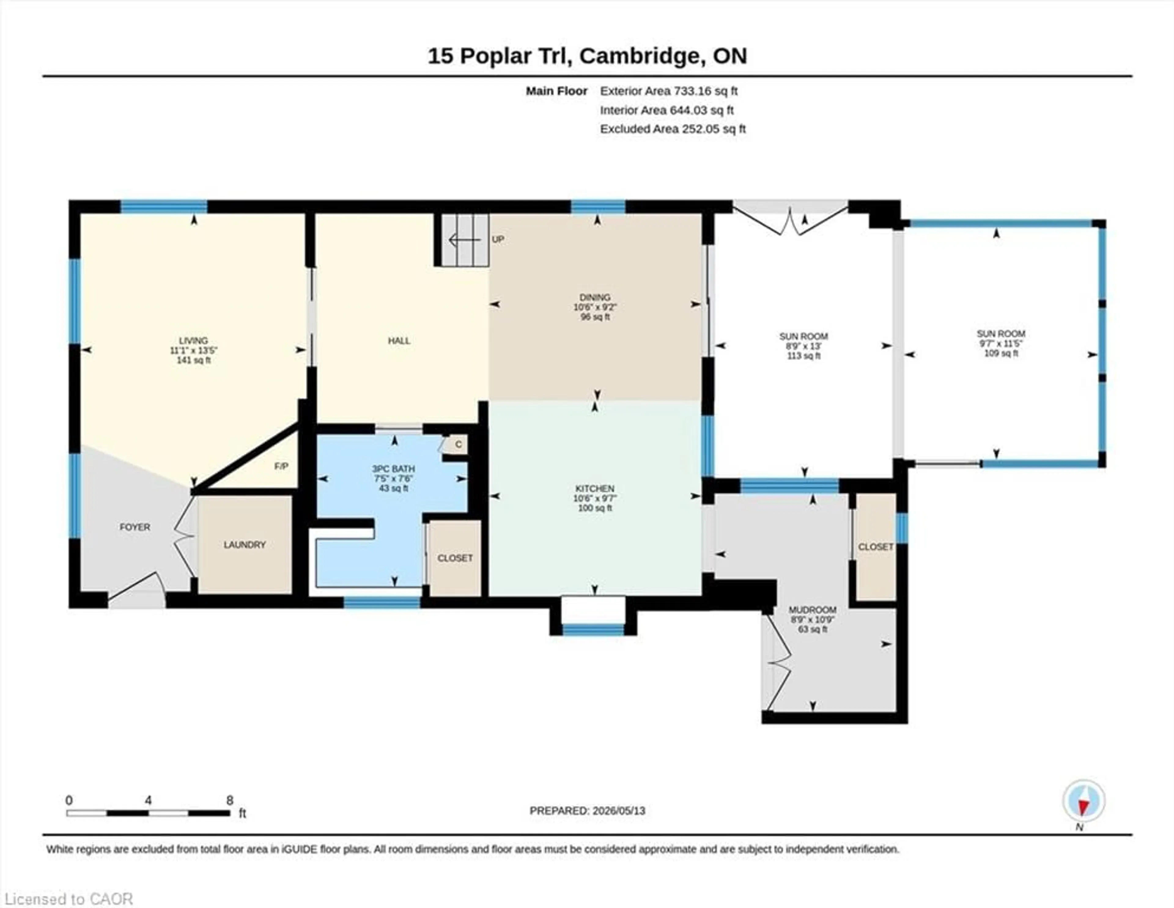 Floor plan for 15 Poplar Trail, Puslinch Ontario N3C 2V4