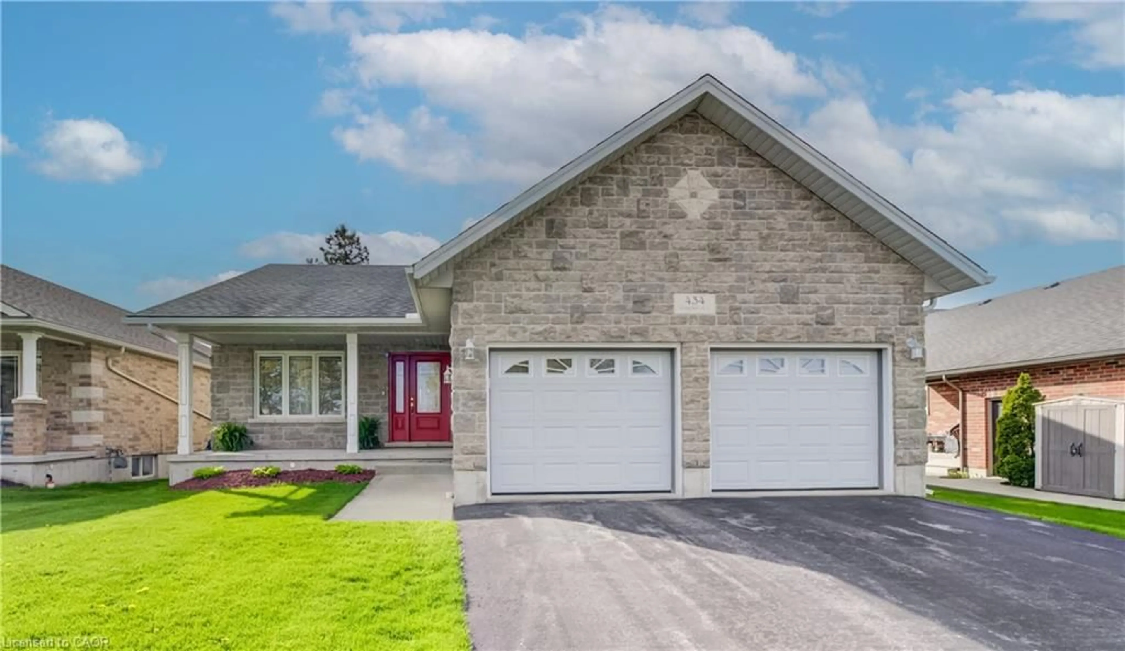 Home with brick exterior material, street for 434 King St, Mount Forest Ontario N0G 2L2