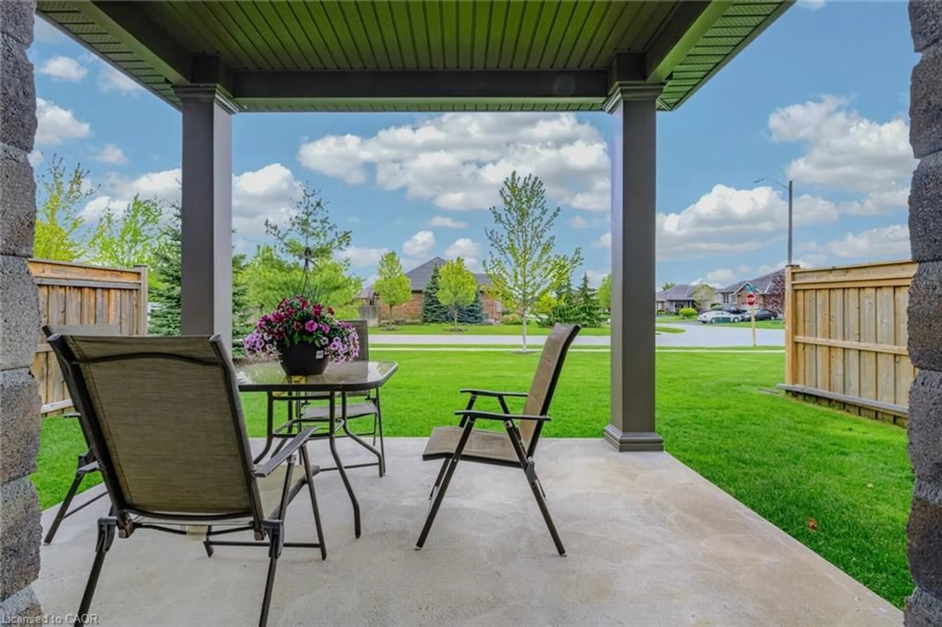 Patio, water/lake/river/ocean view for 3 Winterberry Lane, Waterford Ontario N0E 1Y0