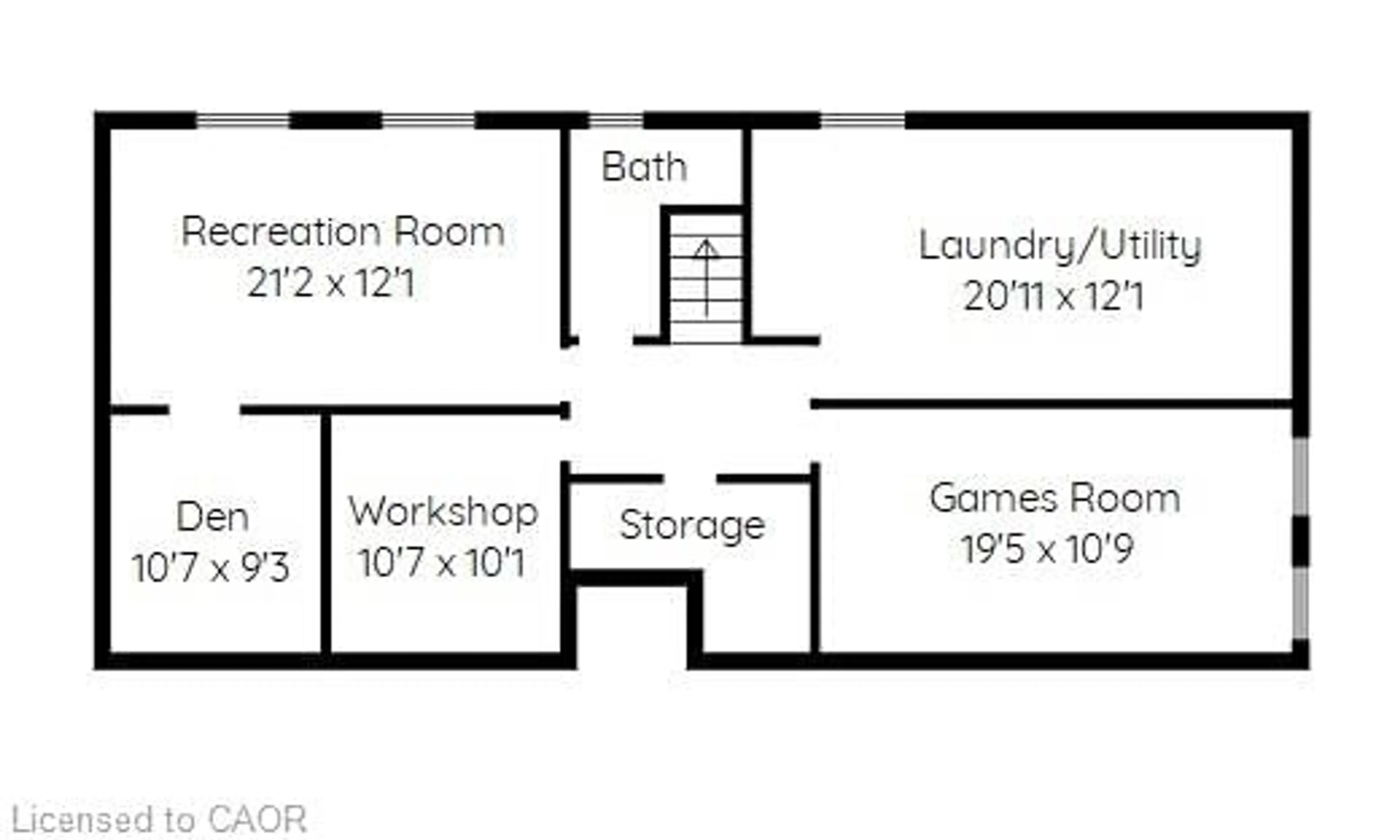 Floor plan for 293 Alma Lane, Ancaster Ontario L9G 2T6