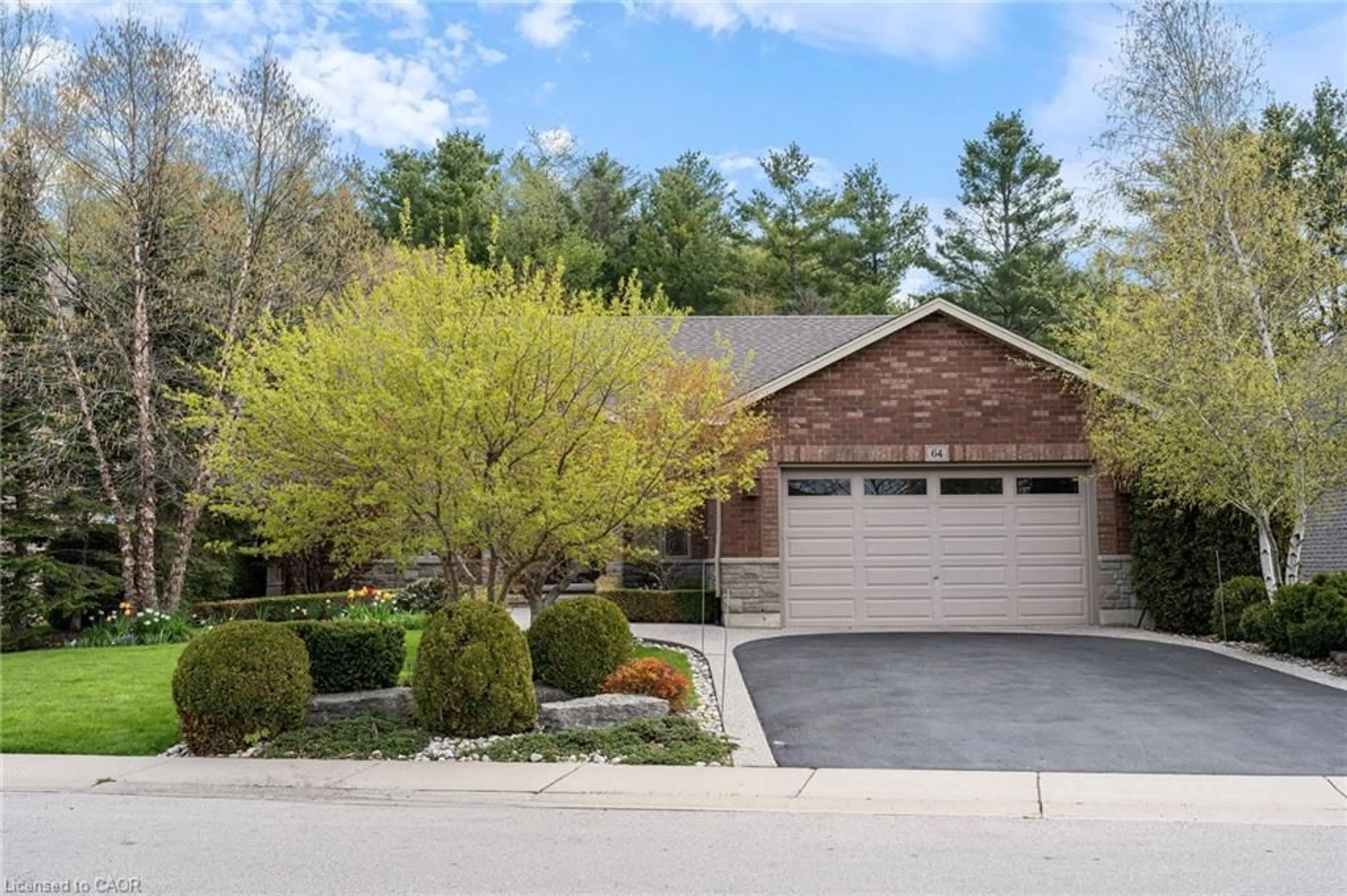 Home with brick exterior material, street for 64 Newport Lane, Port Dover Ontario N0A 1N7