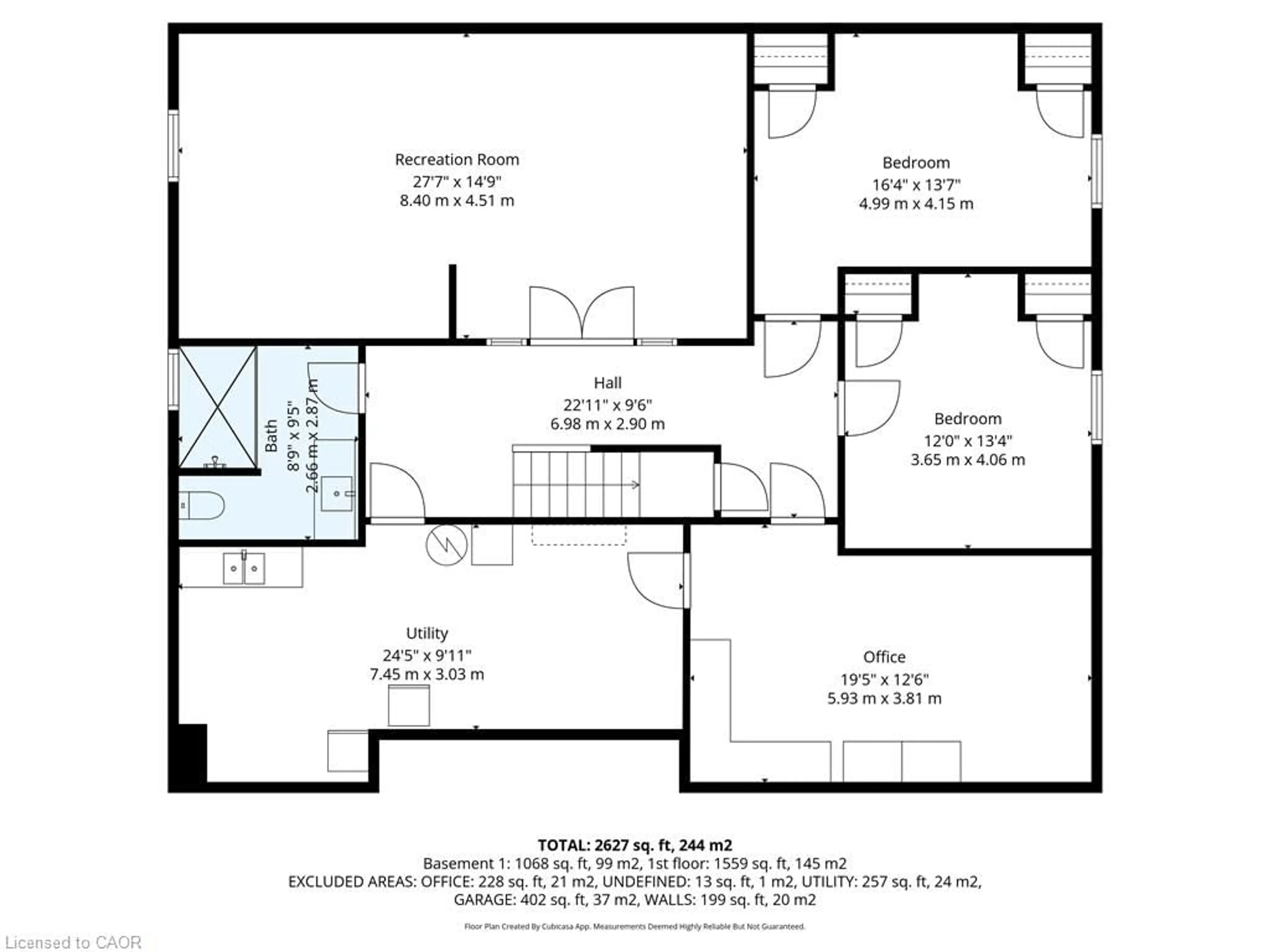 Floor plan for 64 Newport Lane, Port Dover Ontario N0A 1N7
