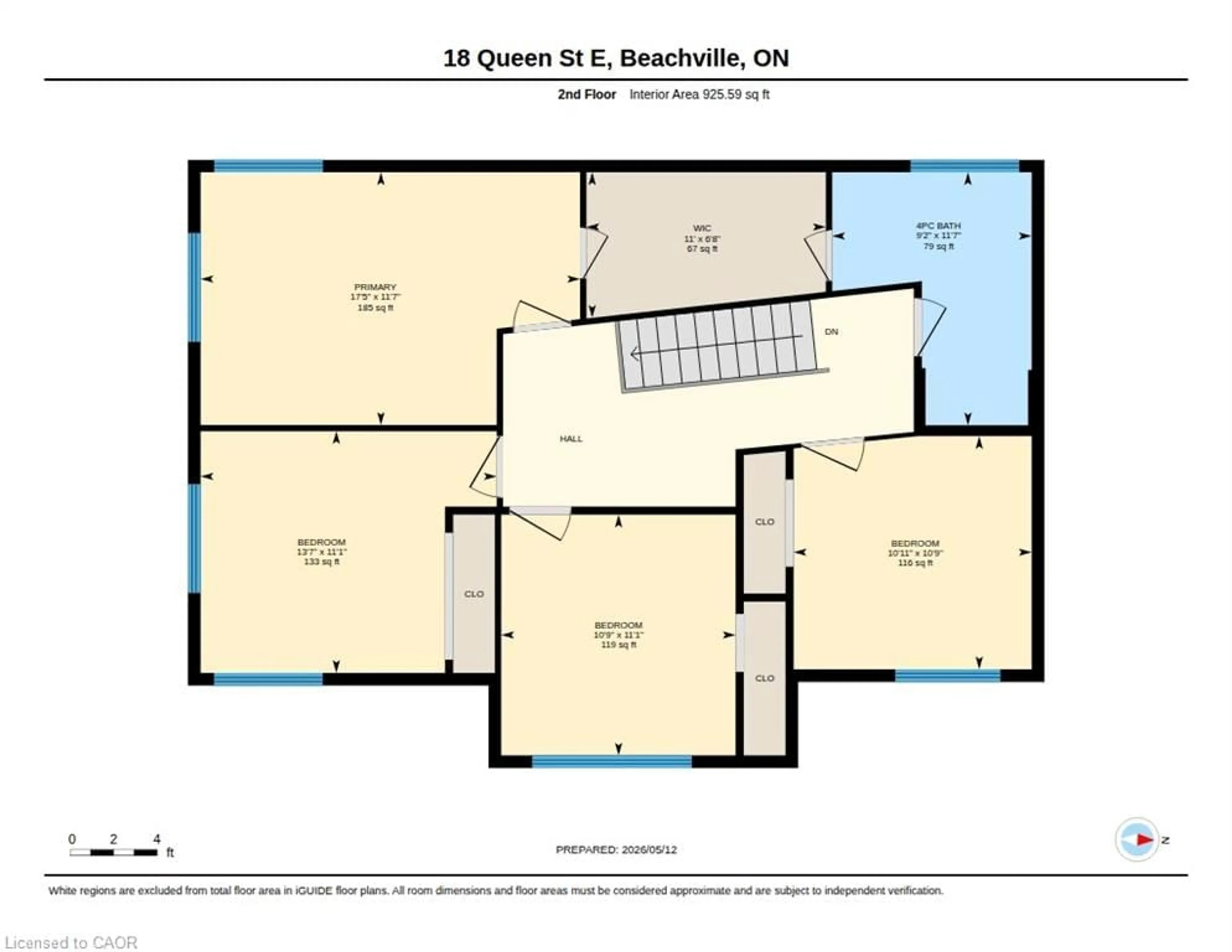 Floor plan for 18 Queen St, Beachville Ontario N0J 1A0