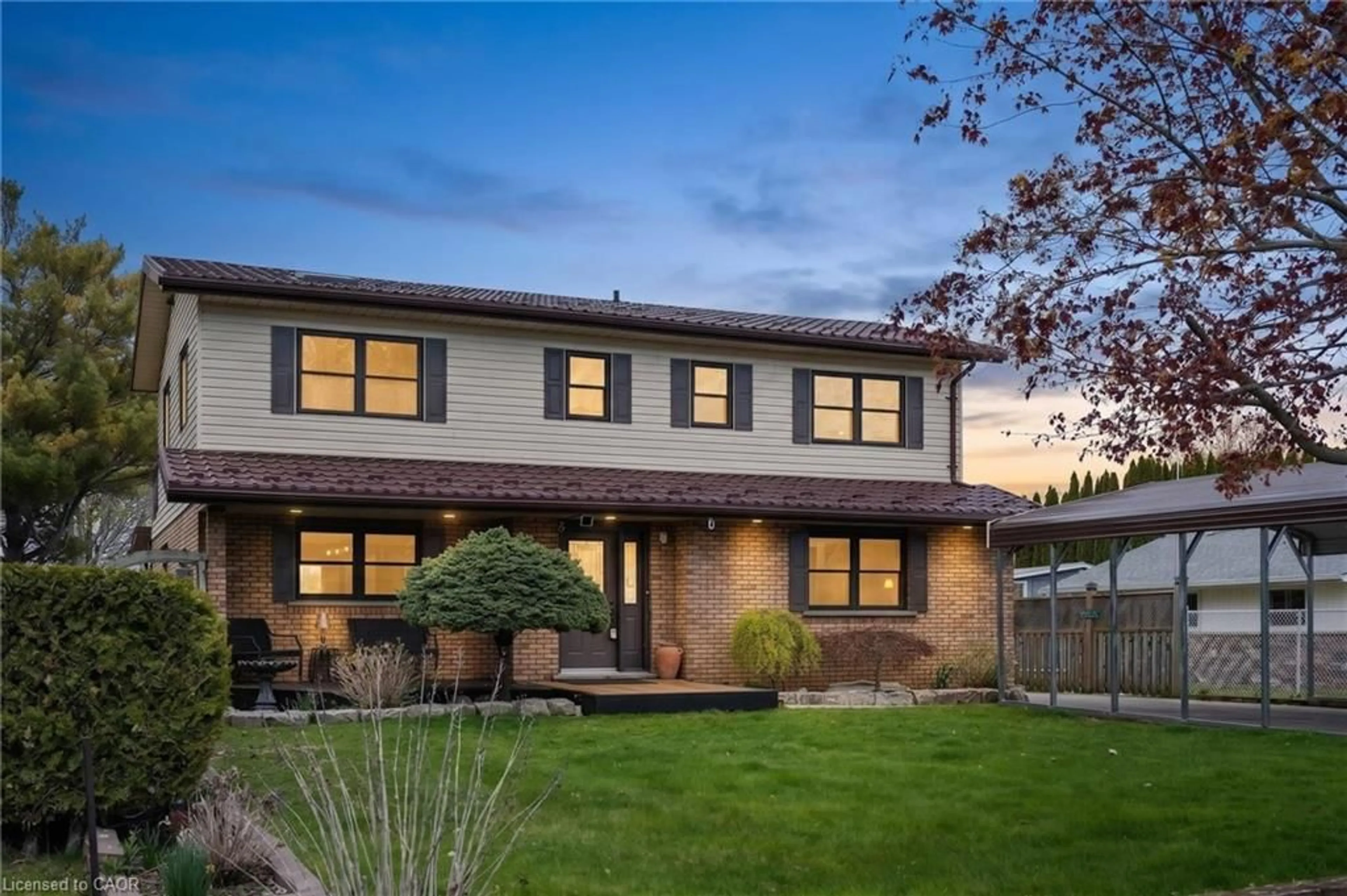 Home with brick exterior material, street for 23 Poplar Rd, Long Point Ontario N0E 1M0