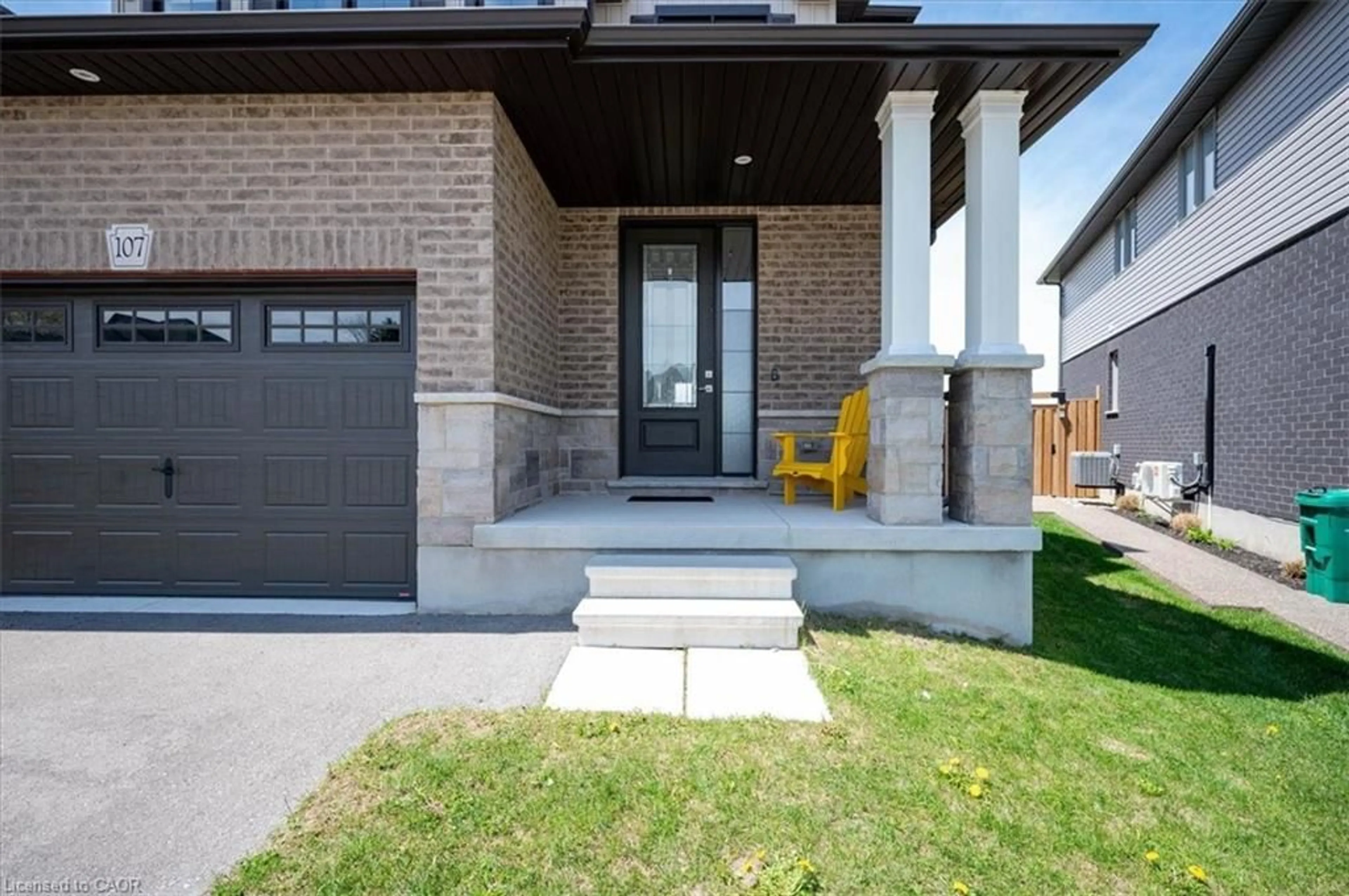 Home with brick exterior material, street for 107 Snyder Ave, Elmira Ontario N3B 0E1