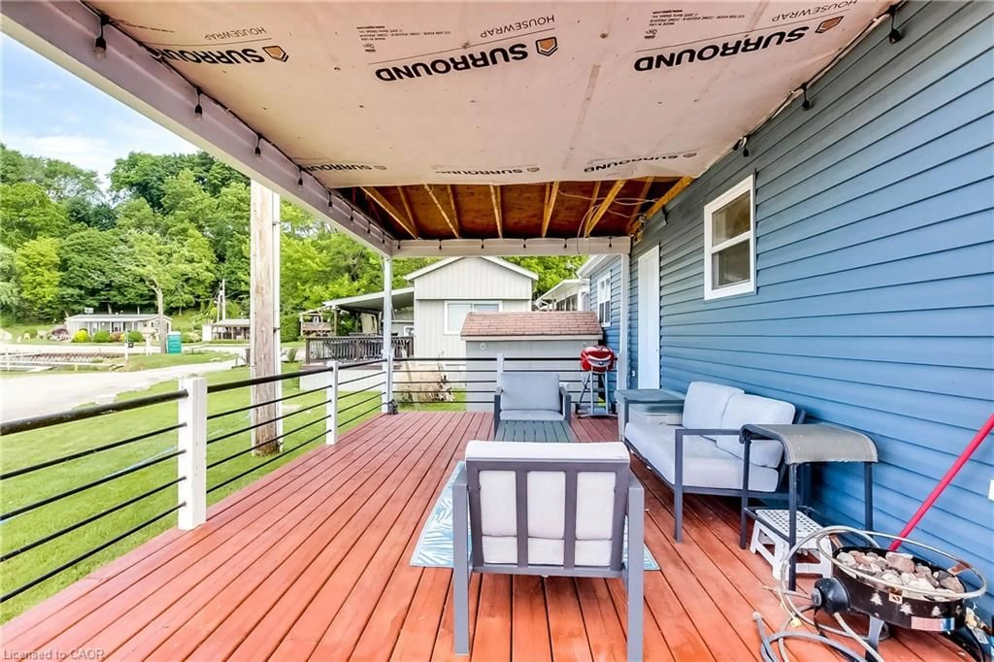 Patio, street for 70 Bluewater Ave #97, St. Williams Ontario N0E 1P0