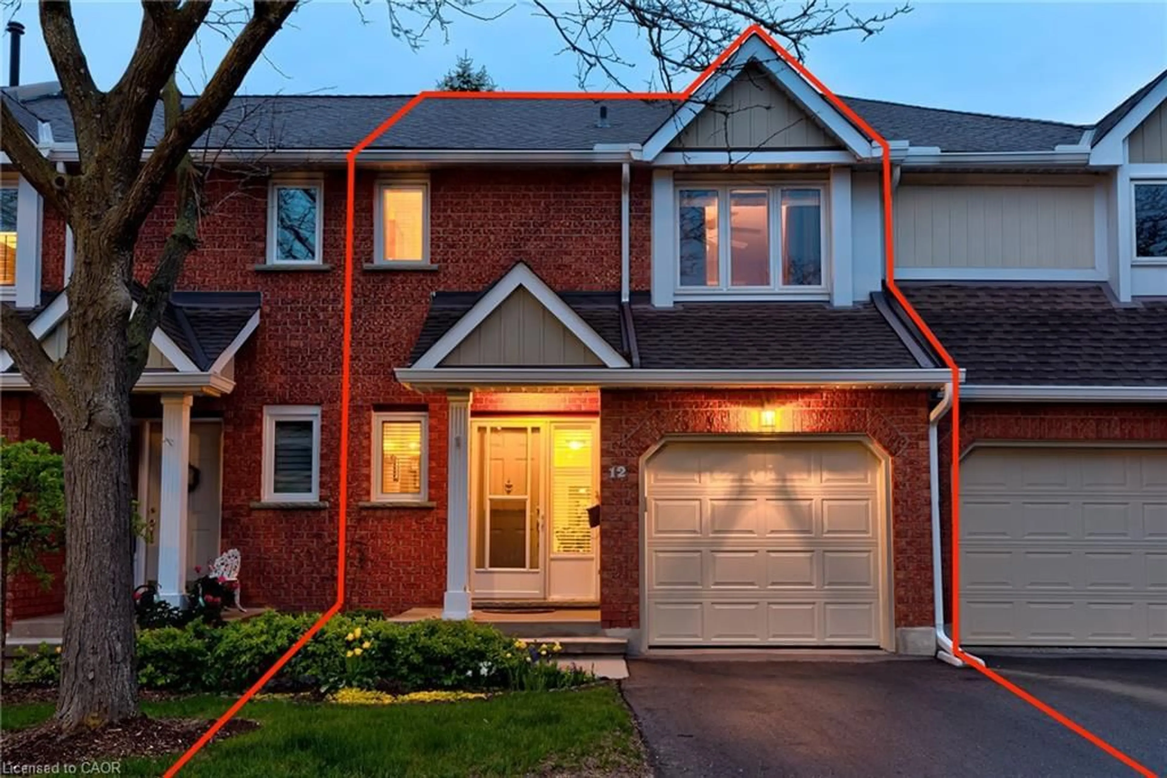 Home with brick exterior material, street for 523 Beechwood Dr #12, Waterloo Ontario N2T 2G7