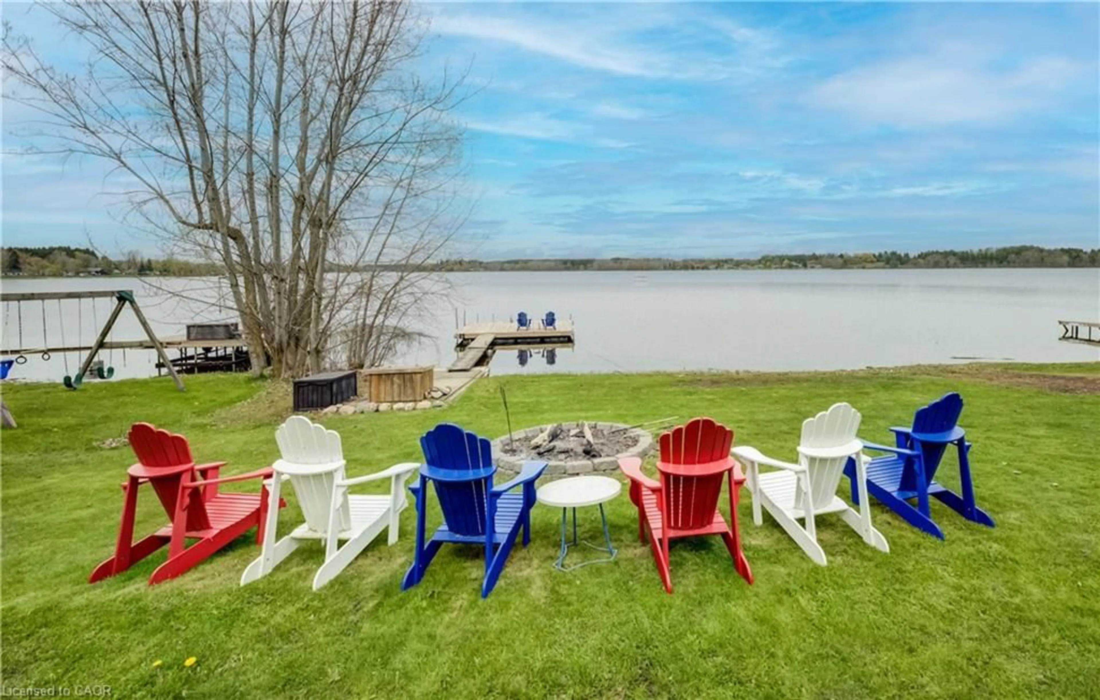 Patio, water/lake/river/ocean view for LOT 131 Road 100, Conestogo Lake Ontario N0G 1P0