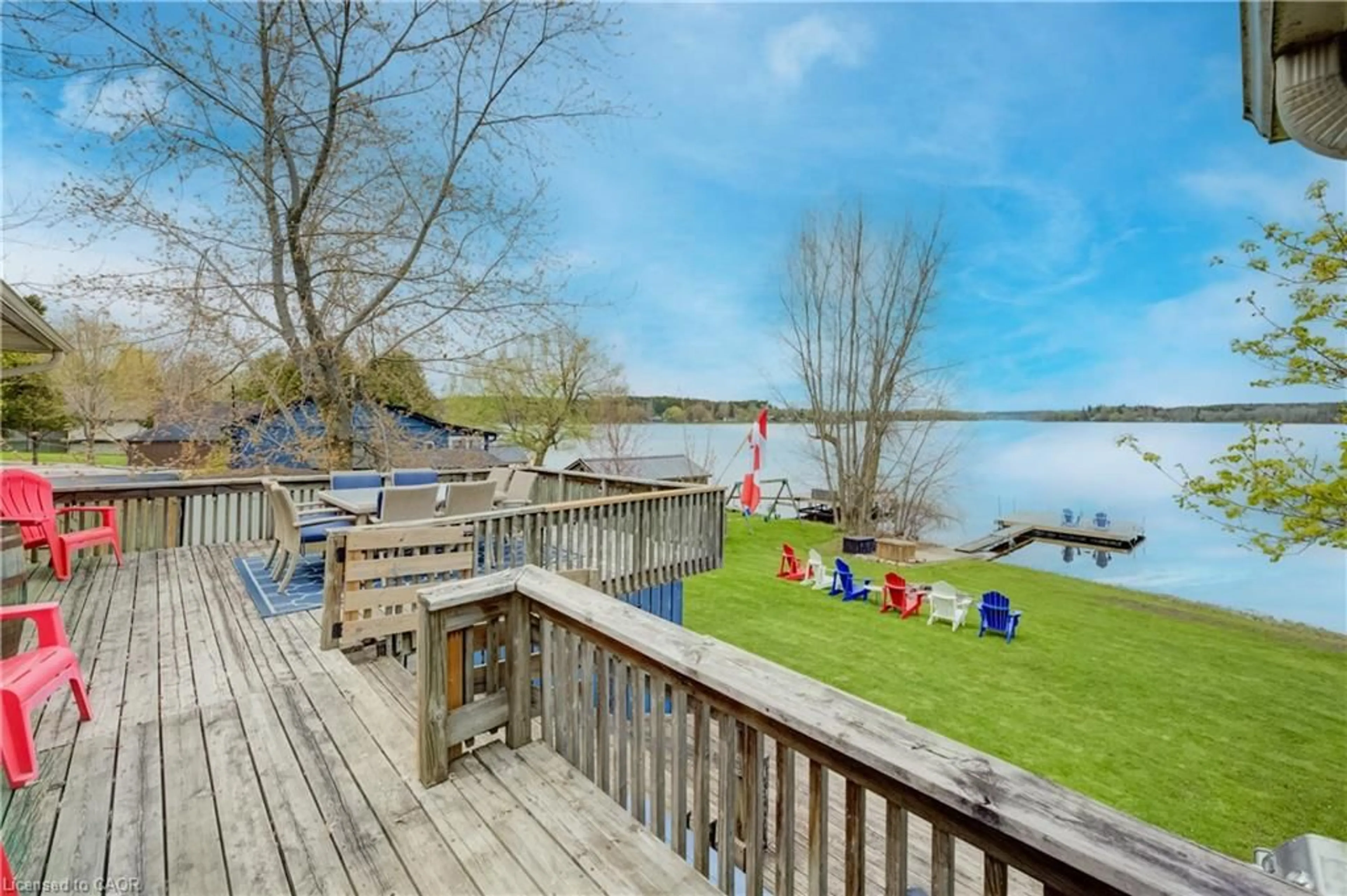 Patio, water/lake/river/ocean view for LOT 131 Road 100, Conestogo Lake Ontario N0G 1P0