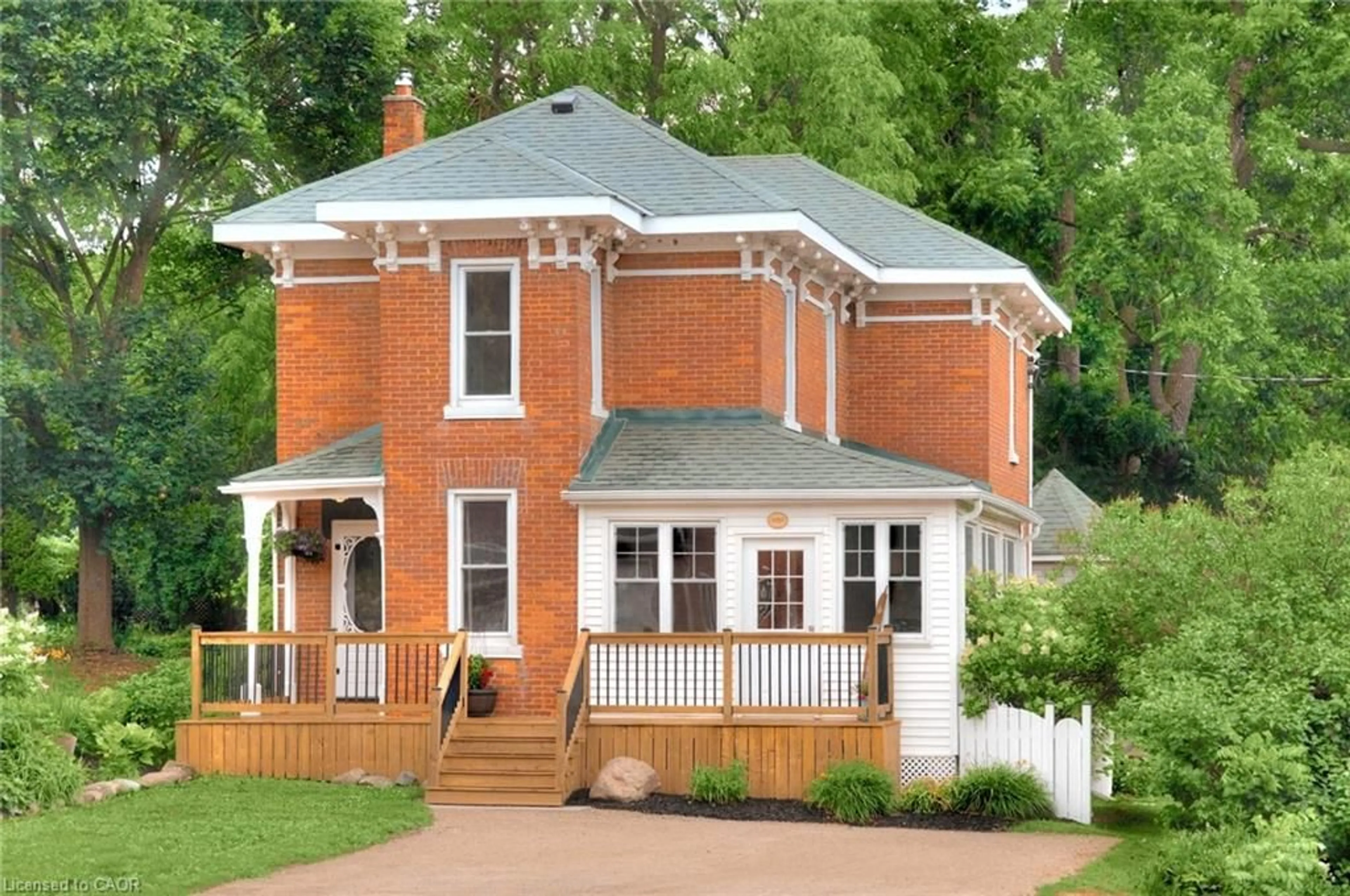Home with brick exterior material, street for 2027 Victoria St, Gorrie Ontario N0G 1X0
