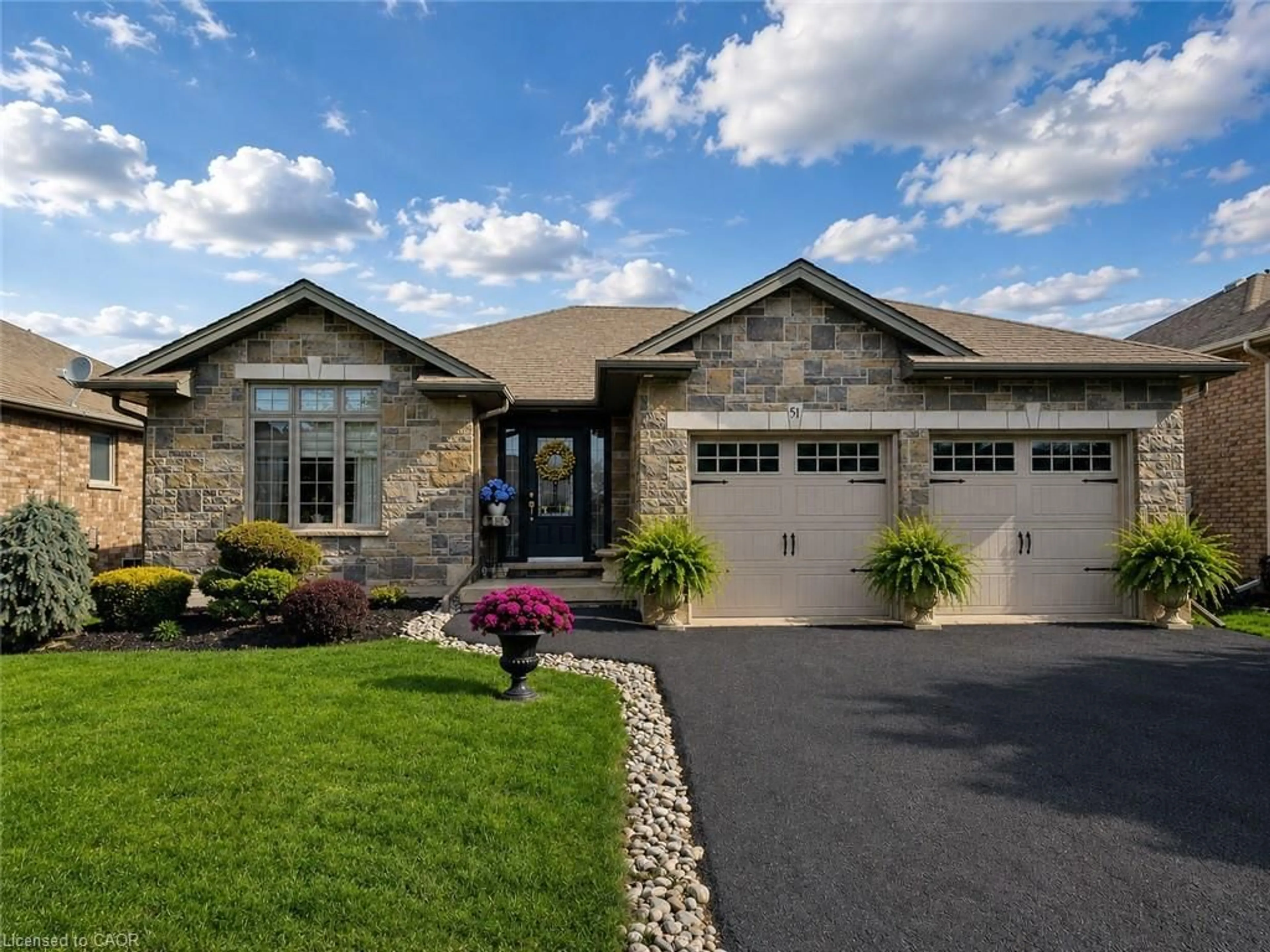 Home with brick exterior material, street for 51 Driftwood Dr, Simcoe Ontario N3Y 0A3