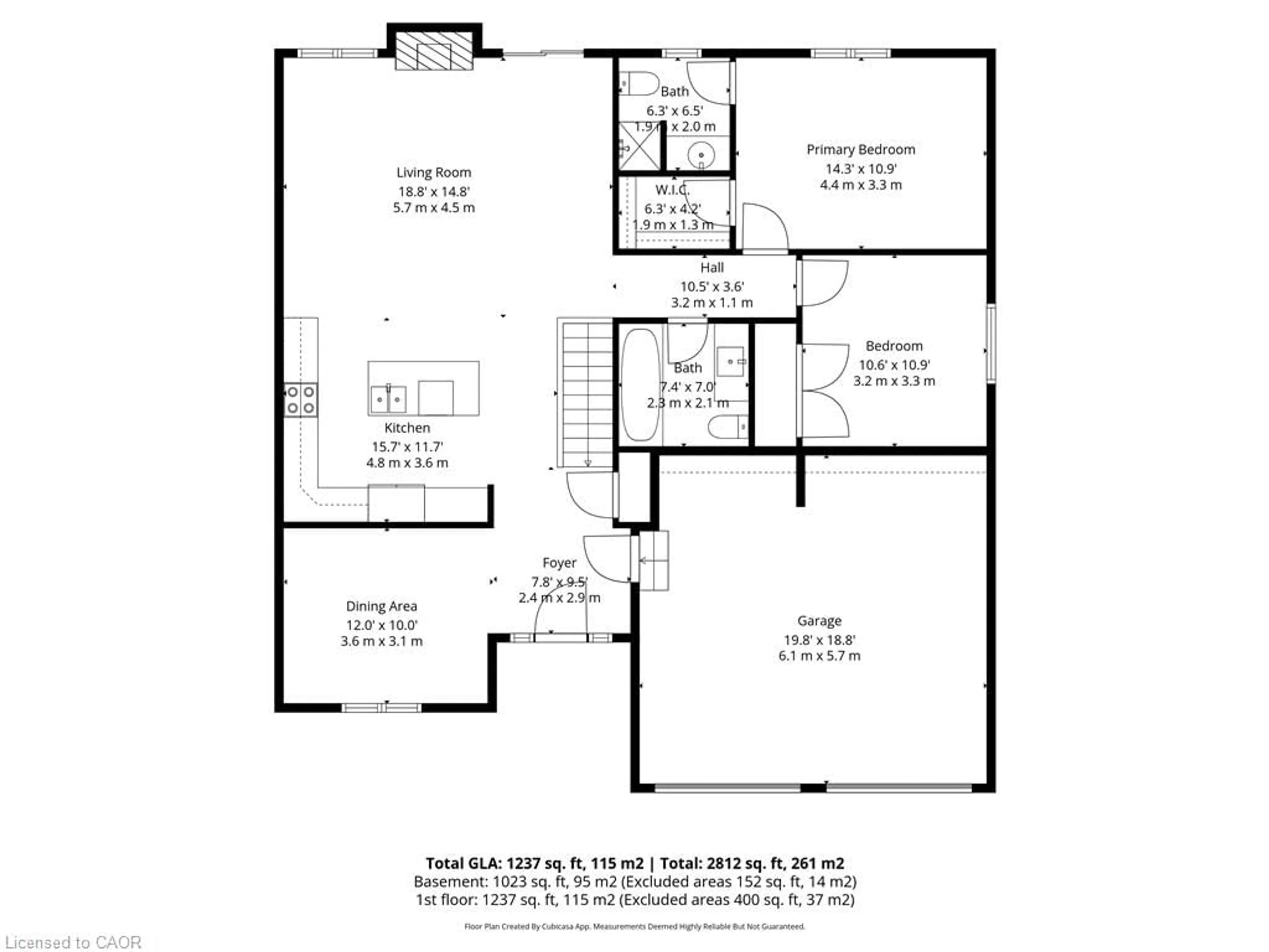 Floor plan for 51 Driftwood Dr, Simcoe Ontario N3Y 0A3