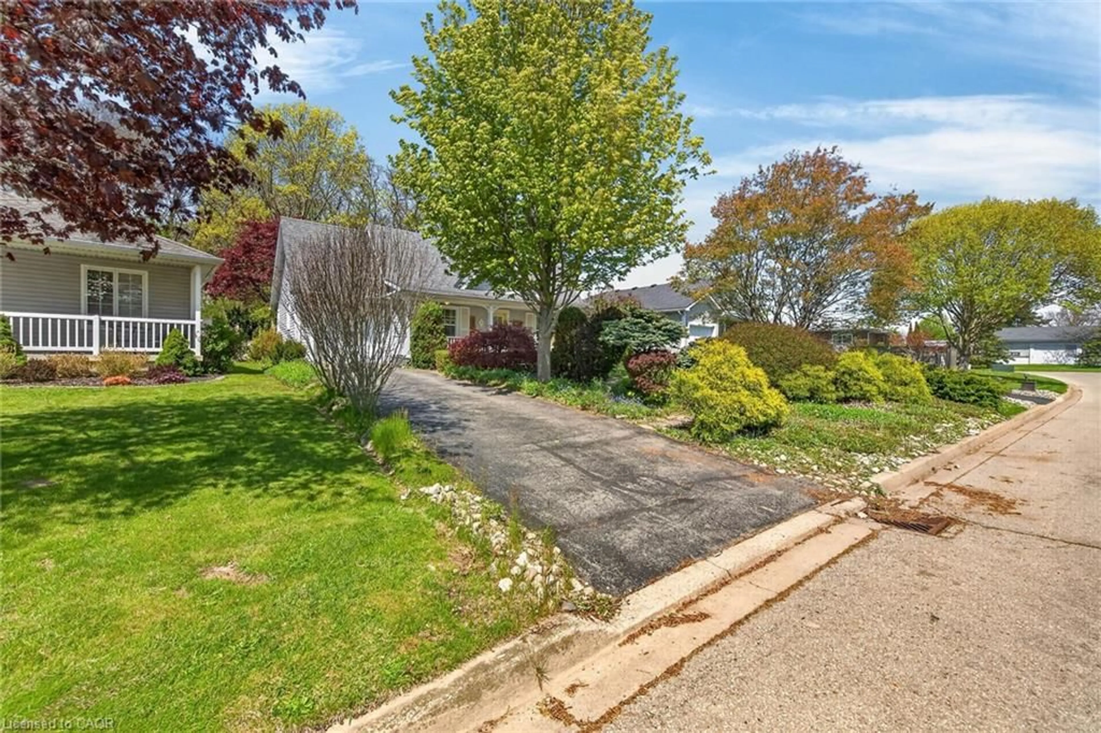 A pic from outside/outdoor area/front of a property/back of a property/a pic from drone, street for 5 Denby Rd, Port Dover Ontario N0A 1N4