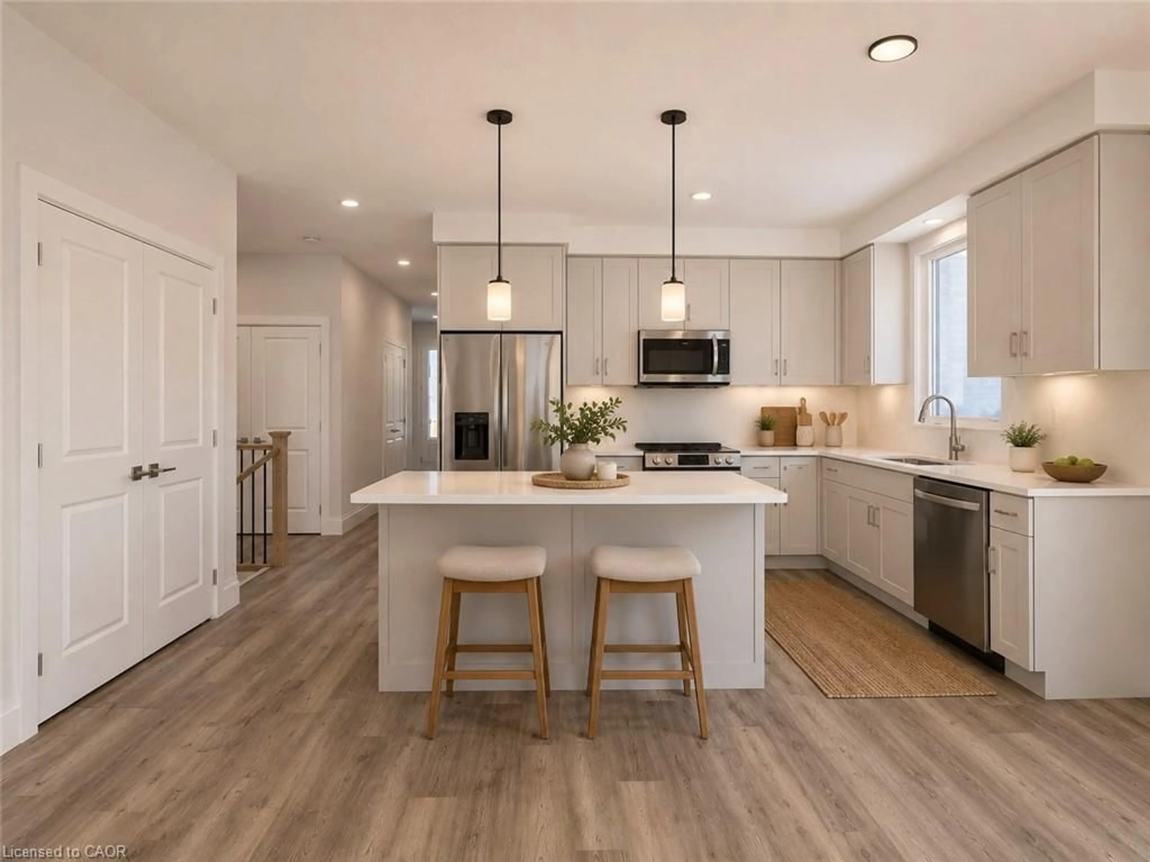 Open concept kitchen, unknown for 152 Bean St, Harriston Ontario N0G 1Z0