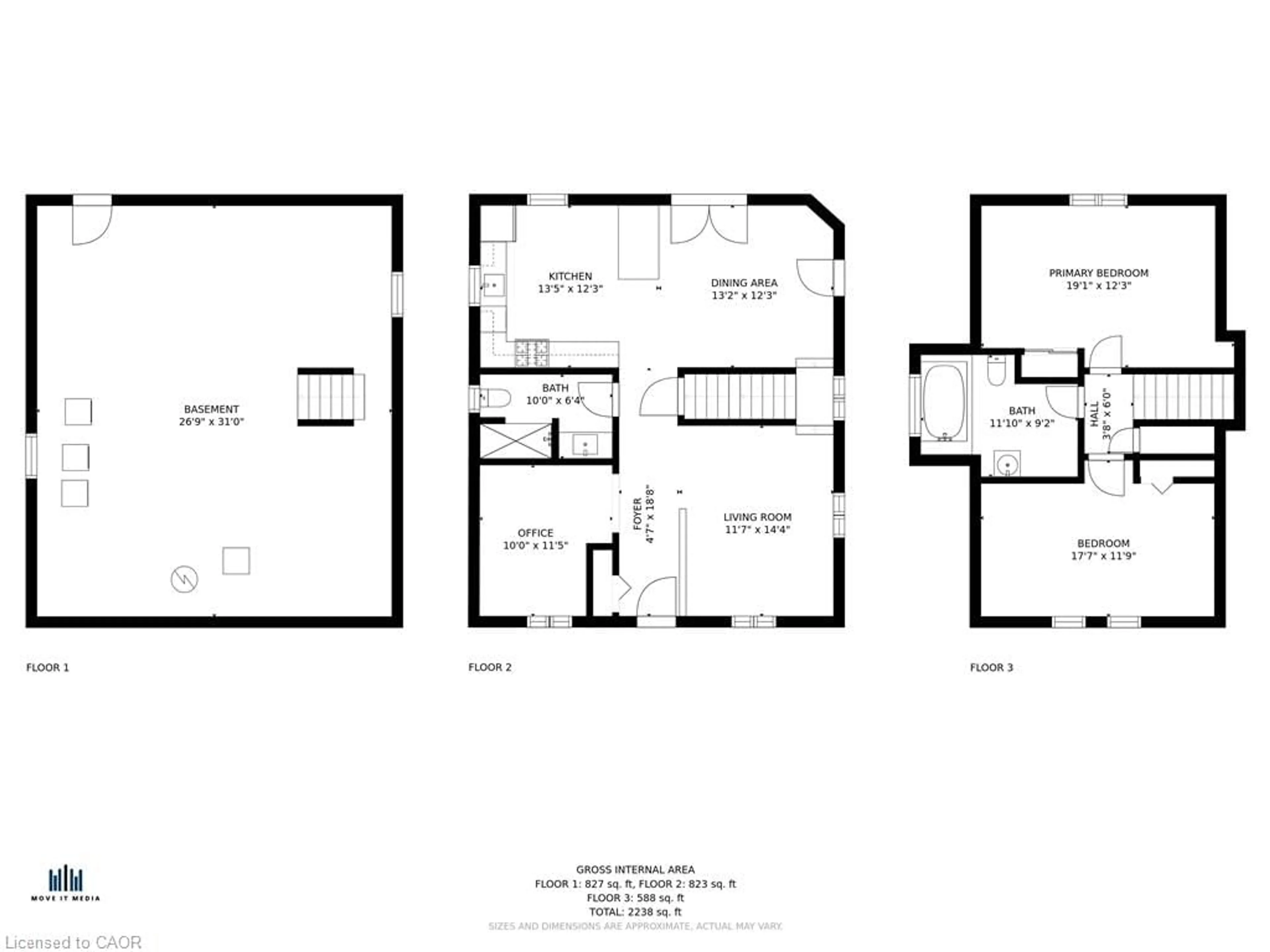 Floor plan for 487 Four Mile Creek Rd, Niagara-on-the-Lake Ontario L0S 1J0