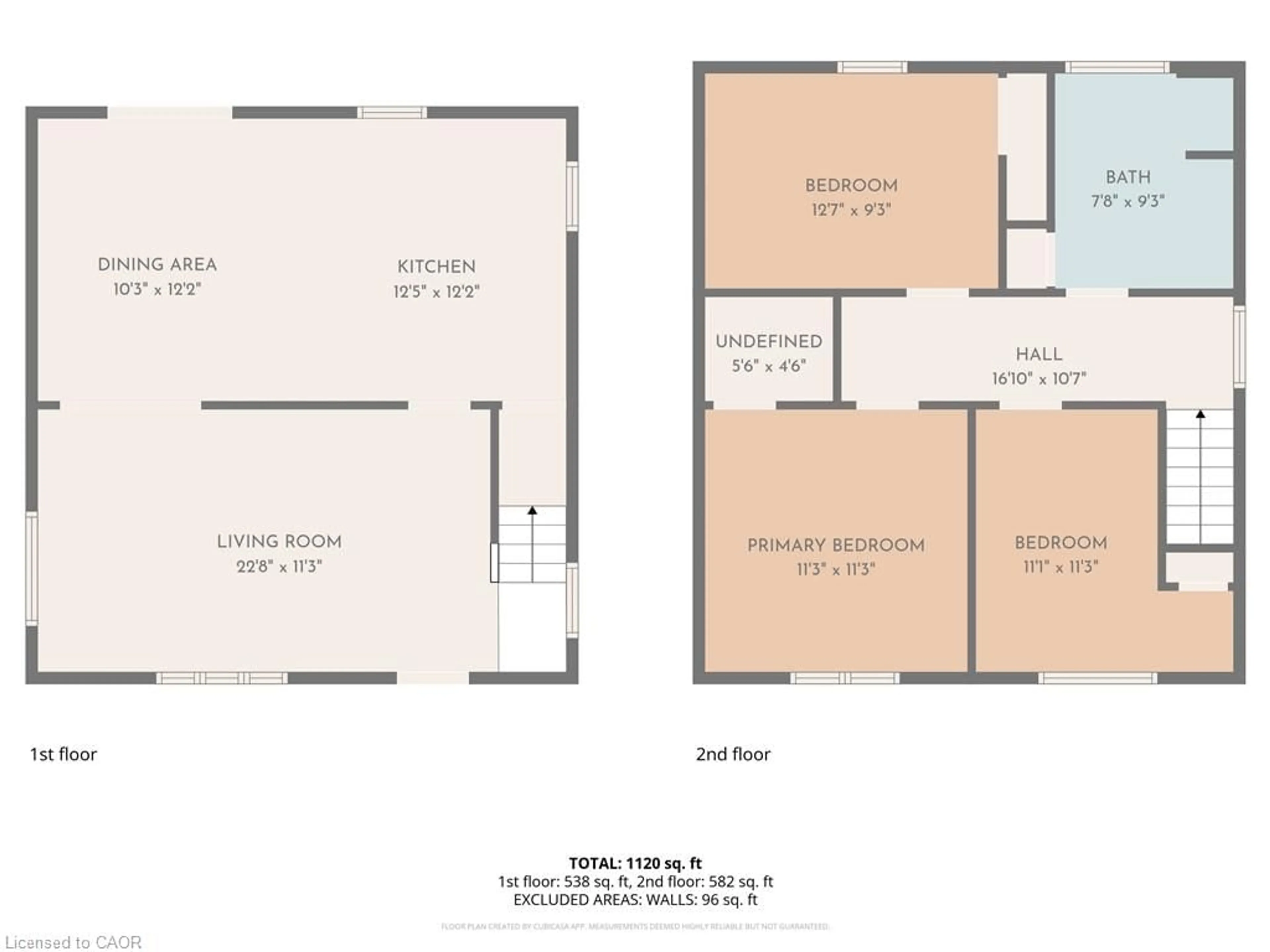 Floor plan for 339 Norfolk St, Simcoe Ontario N3Y 3P2