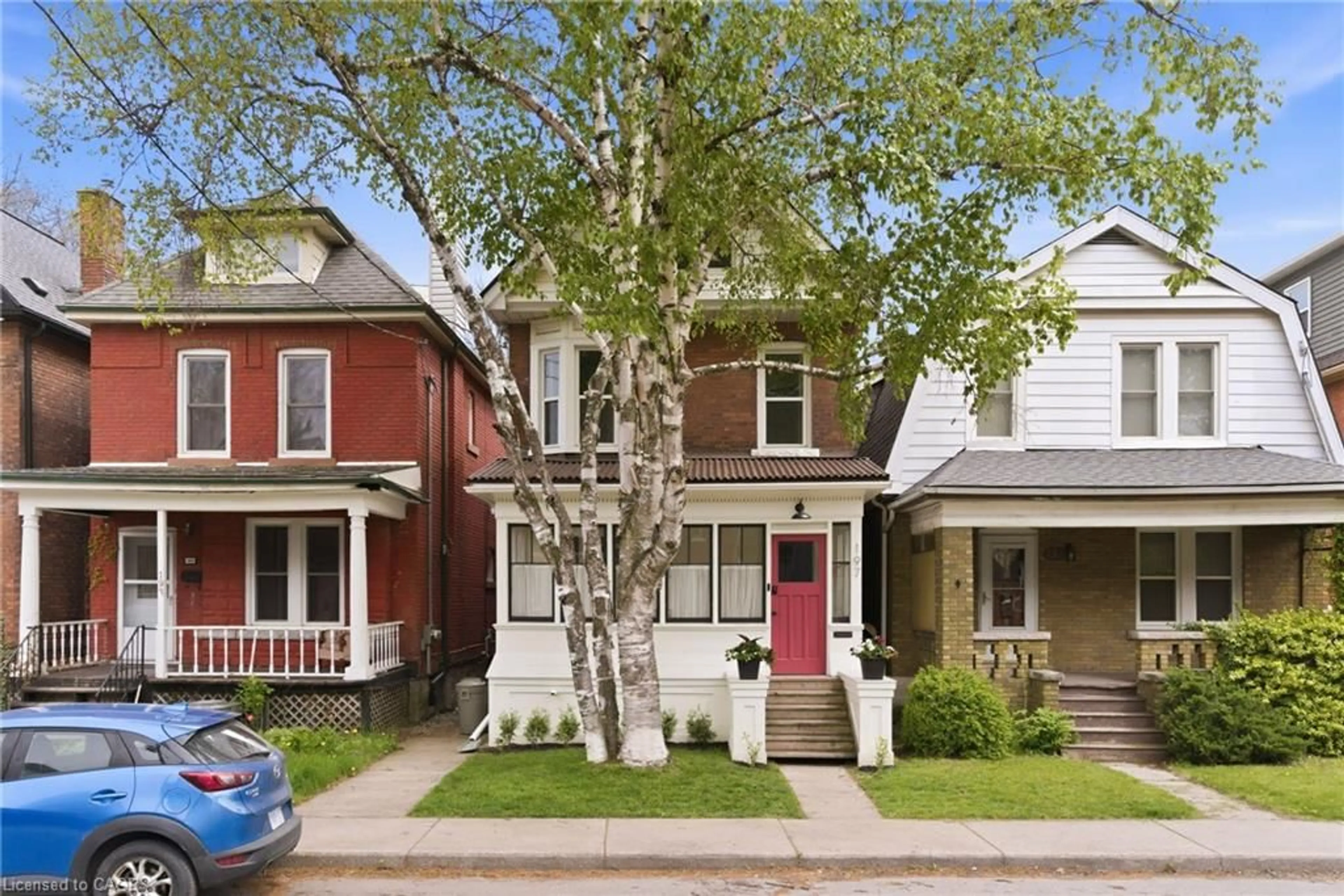 Home with brick exterior material, street for 197 Burris St, Hamilton Ontario L8M 2J7