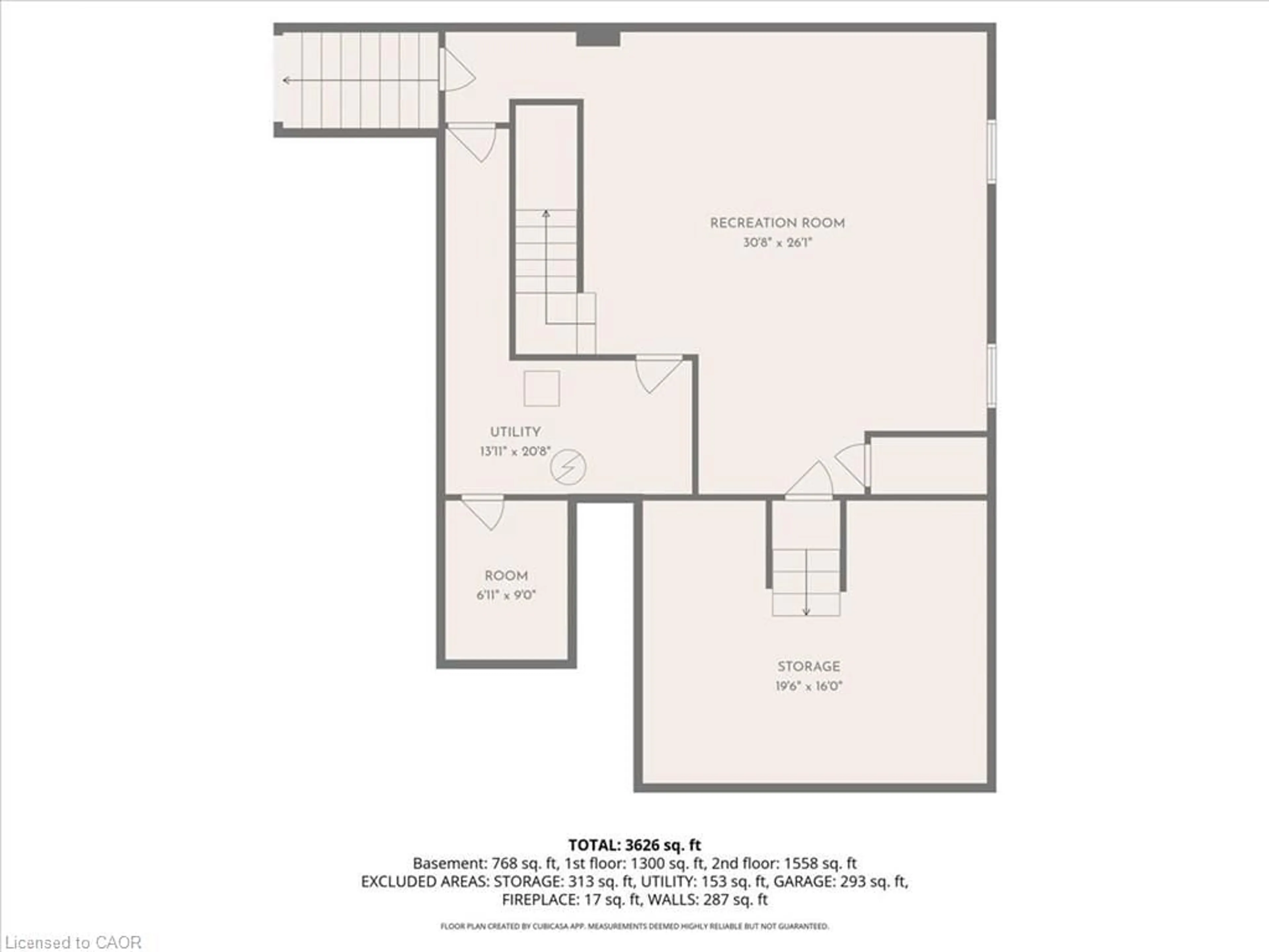 Floor plan for 2739 Kressler Rd, Heidelberg Ontario N0B 2M1