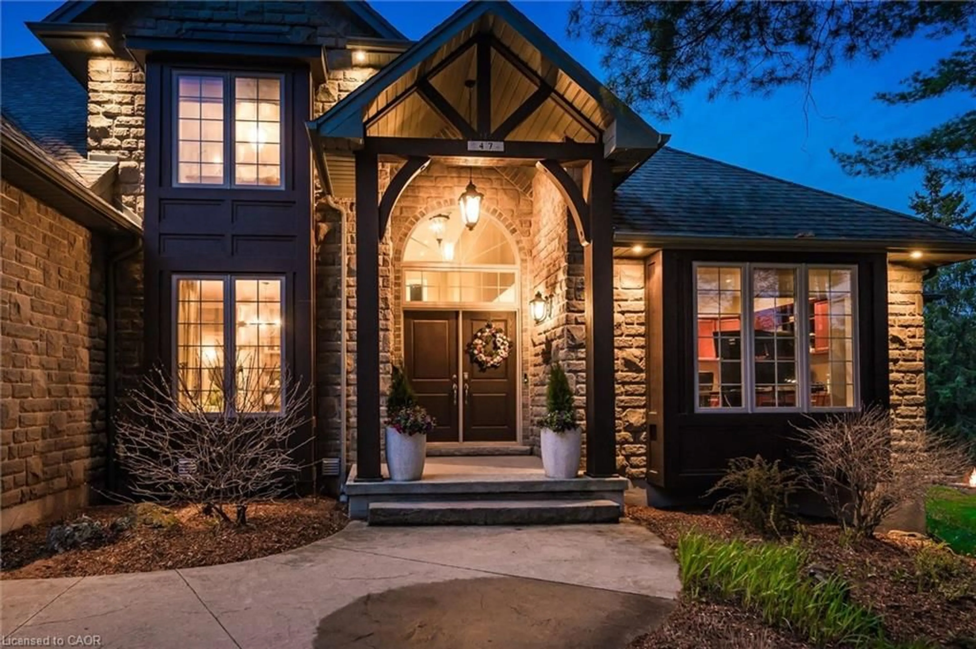 Home with brick exterior material, street for 47 Wissler Ridge, Salem Ontario N0B 1S0