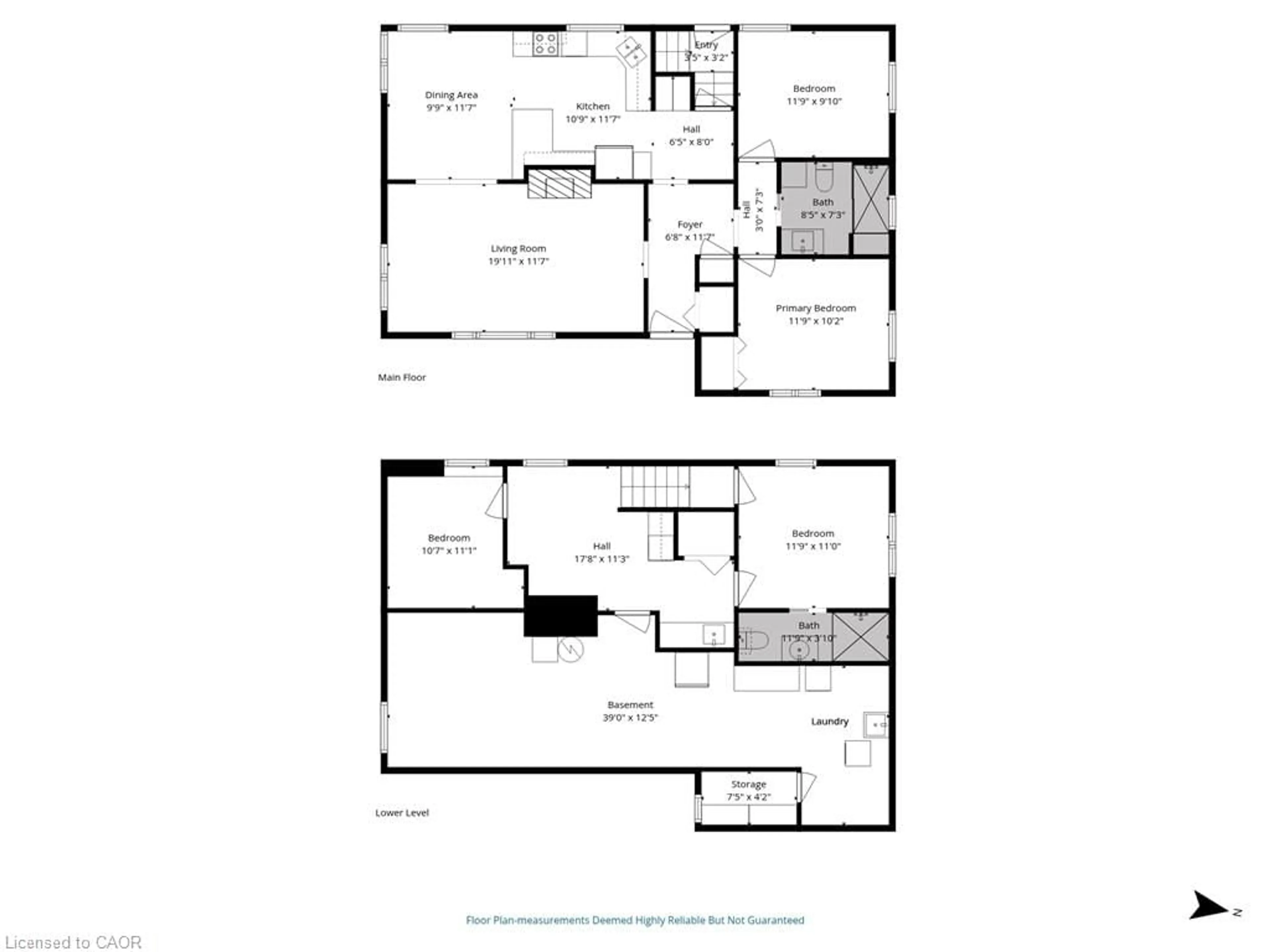 Floor plan for 30 Gibson Dr, Simcoe Ontario N3Y 3L3