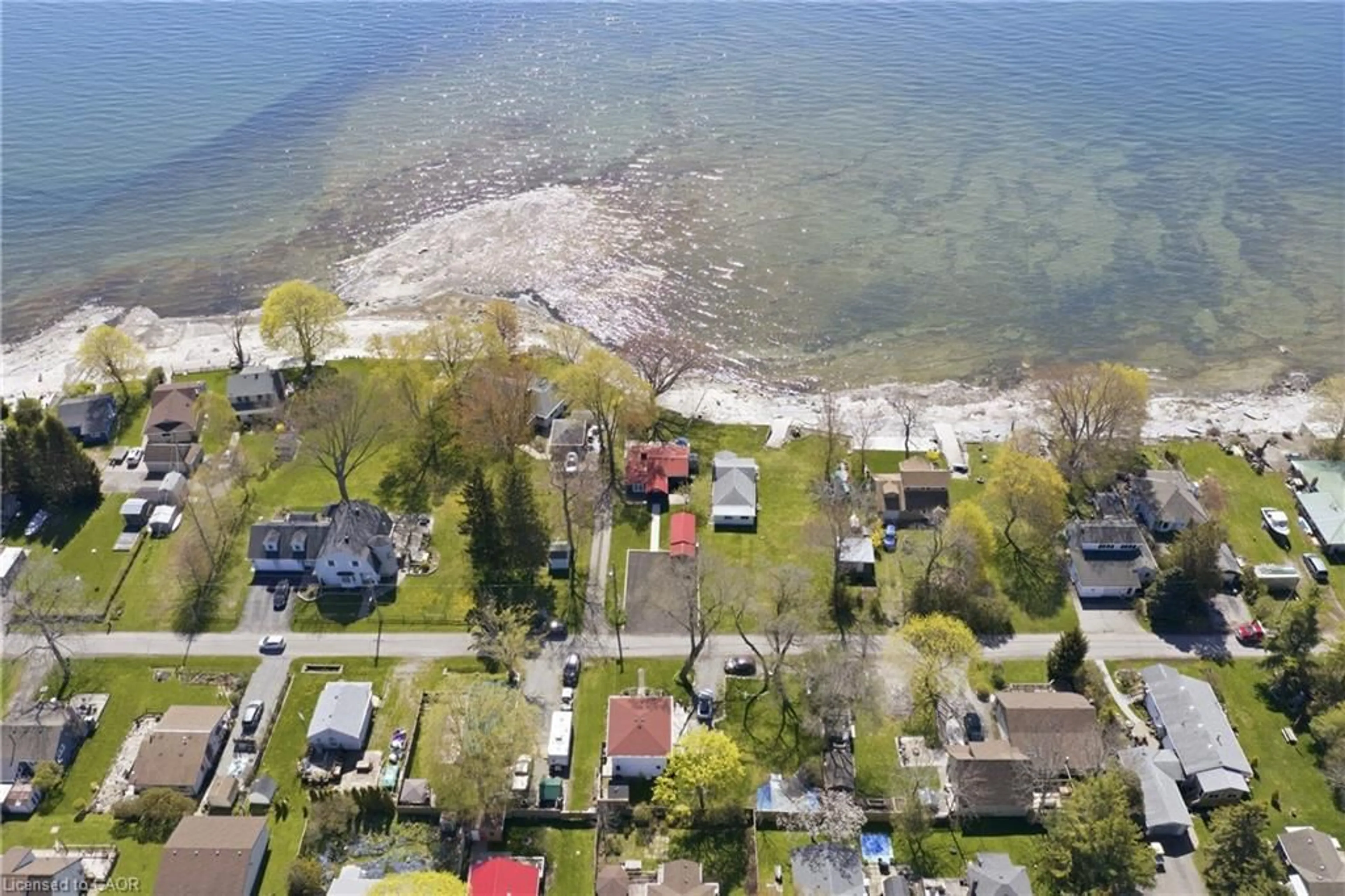 A pic from outside/outdoor area/front of a property/back of a property/a pic from drone, water/lake/river/ocean view for 11349 Neff St, Port Colborne Ontario L3K 5V4