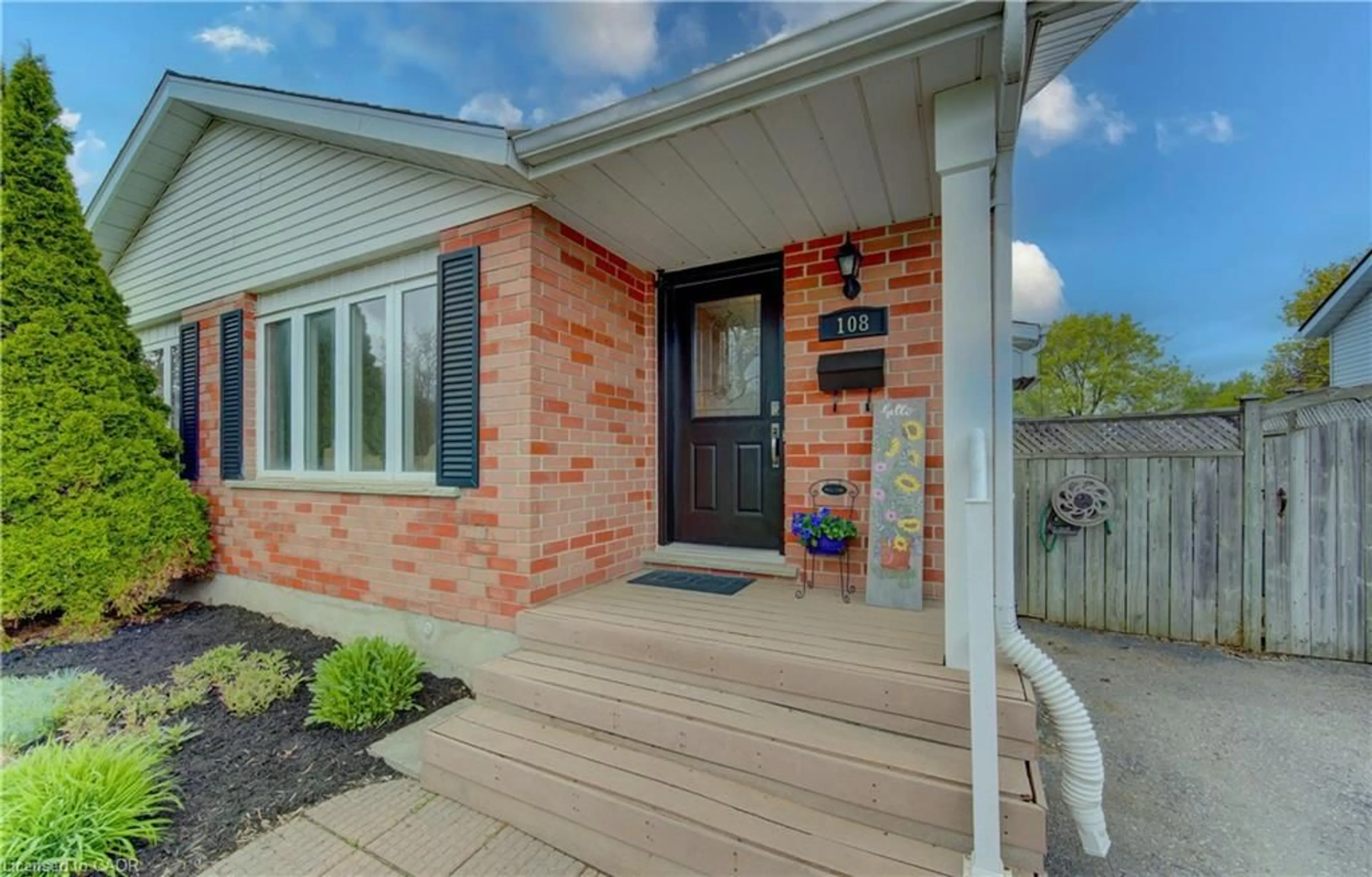Home with brick exterior material, street for 108 Oprington Crt, Kitchener Ontario N2N 3E1