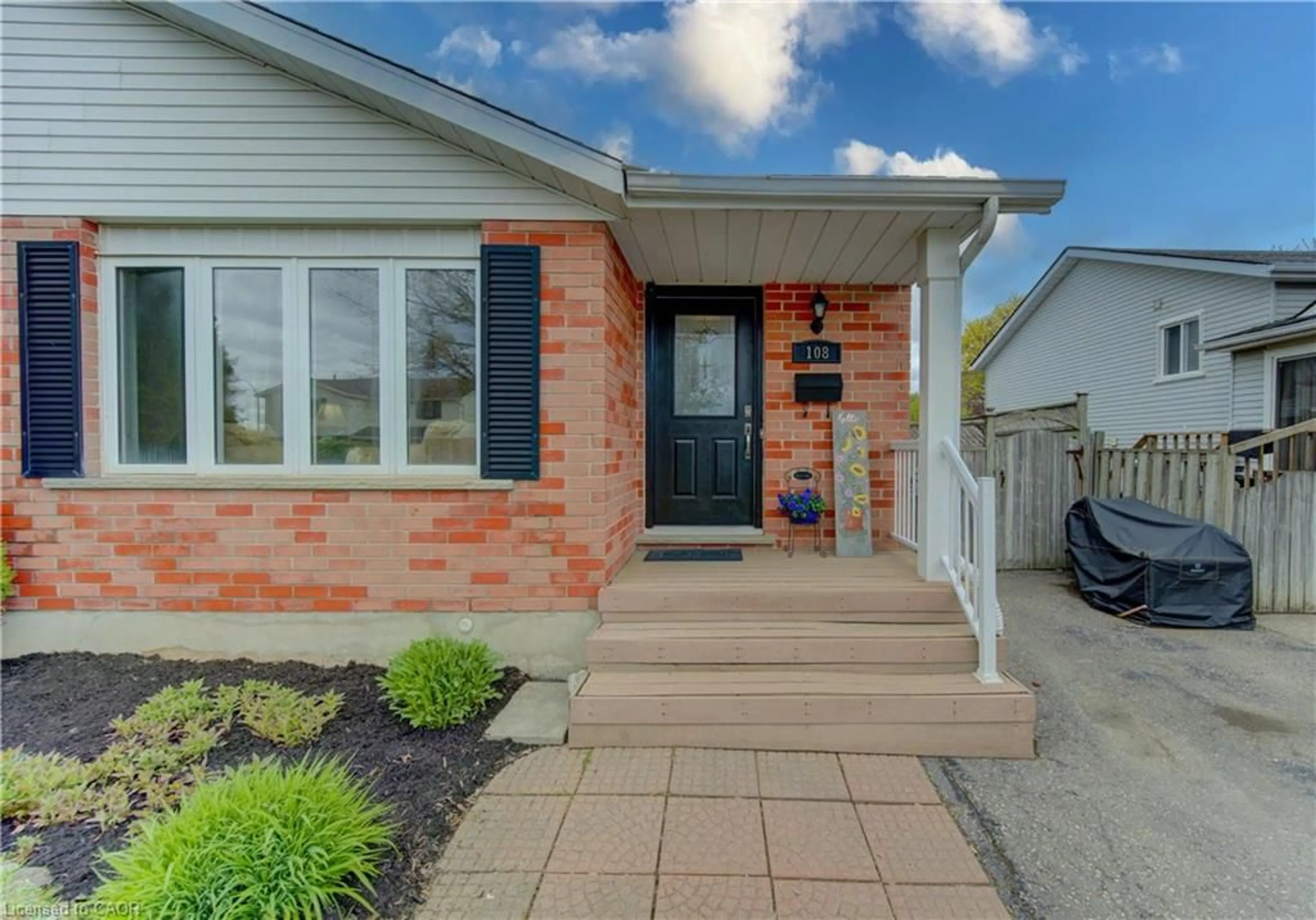 Home with brick exterior material, street for 108 Oprington Crt, Kitchener Ontario N2N 3E1