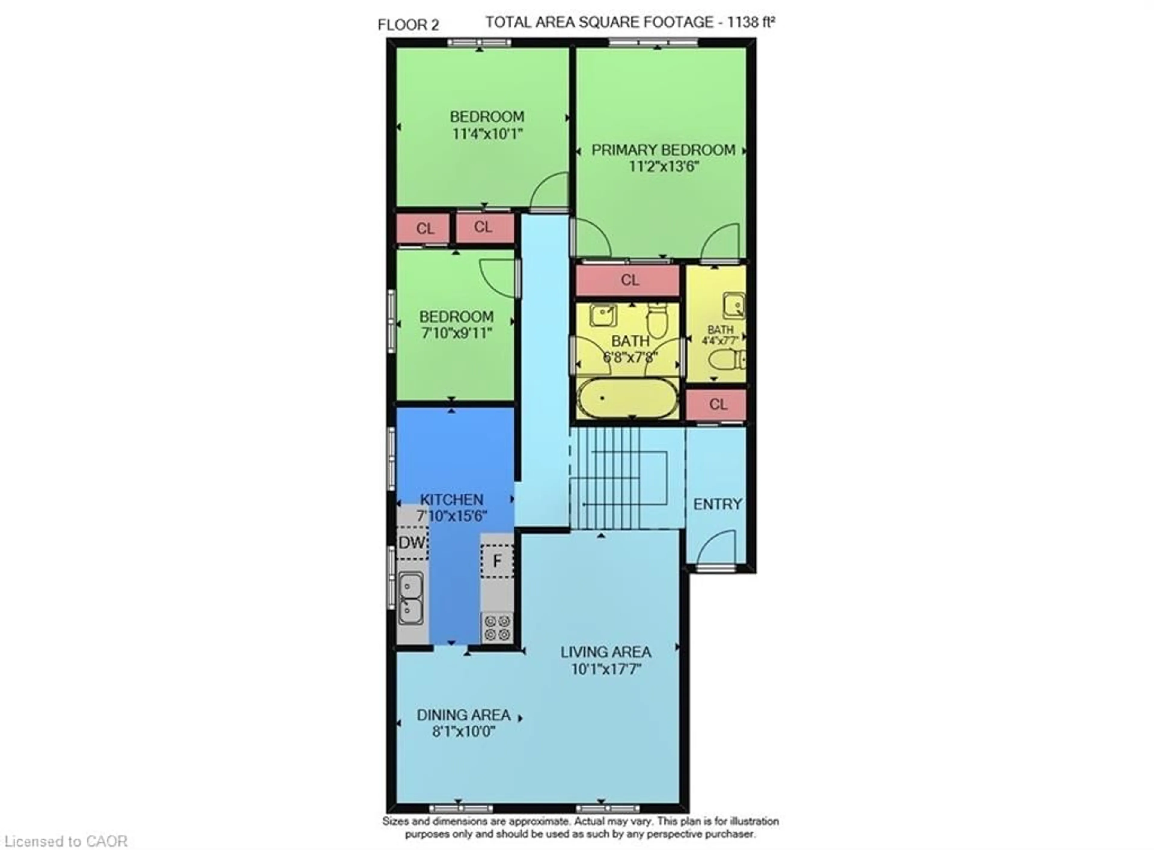 Floor plan for 358 Federal St, Stoney Creek Ontario L8E 2B5