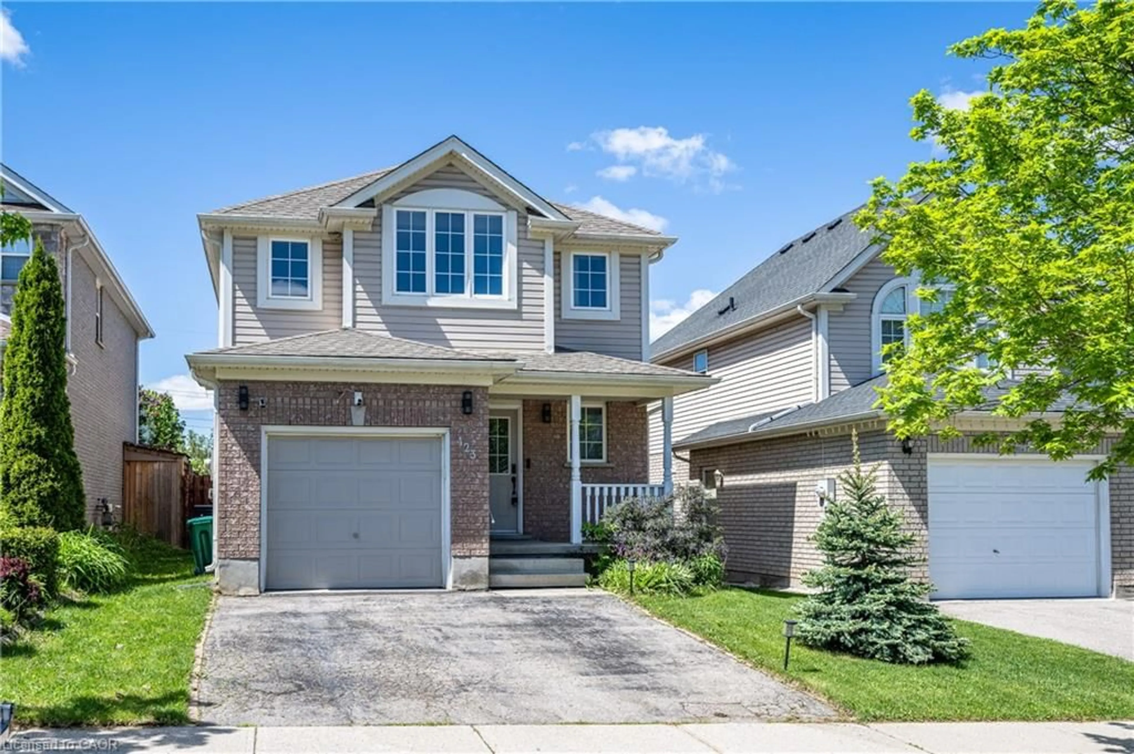 Home with brick exterior material, street for 423 Veronica Dr, Kitchener Ontario N2A 4E9