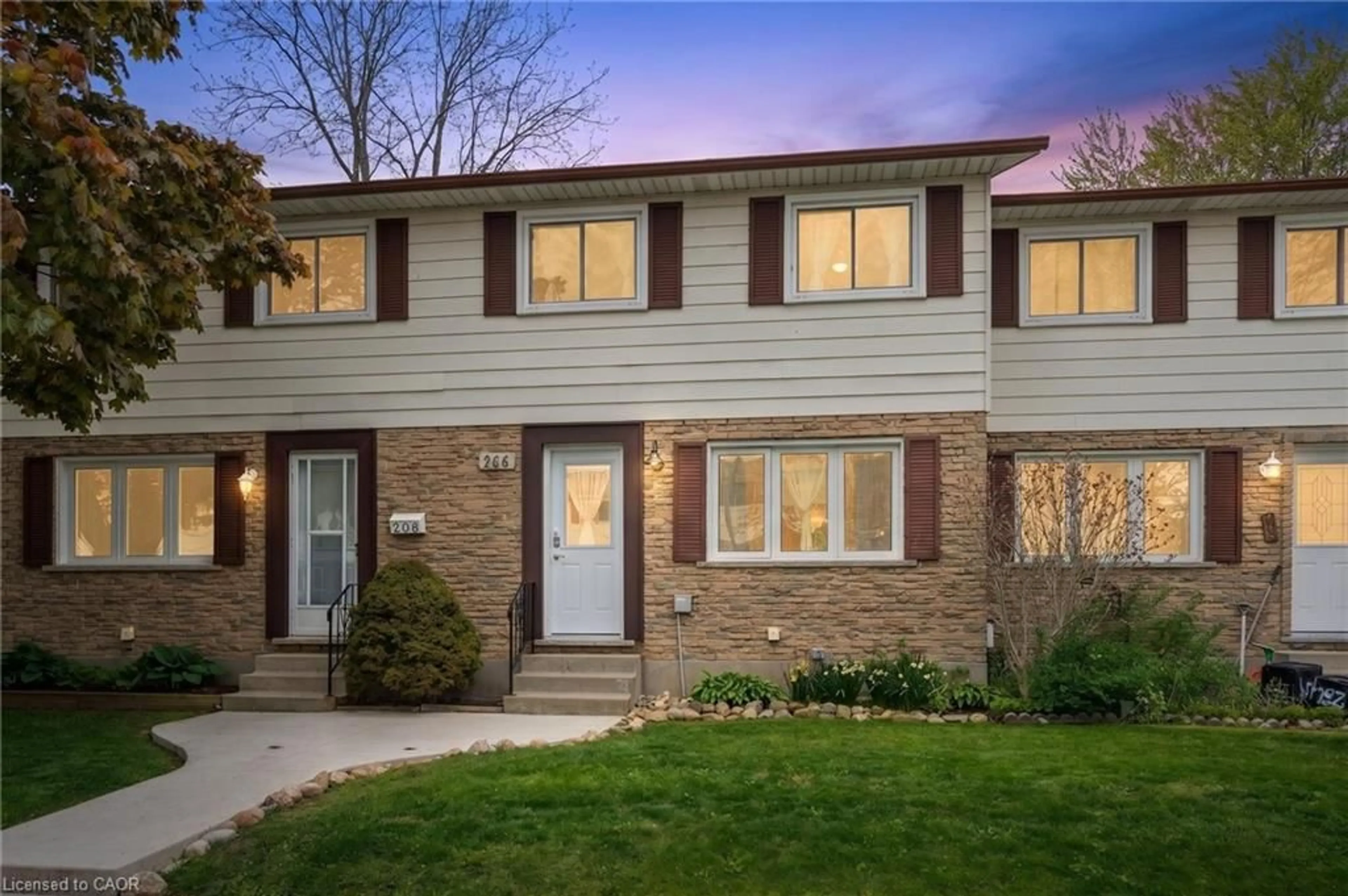 Home with brick exterior material, street for 206 Richardson Dr, Port Dover Ontario N0A 1N4