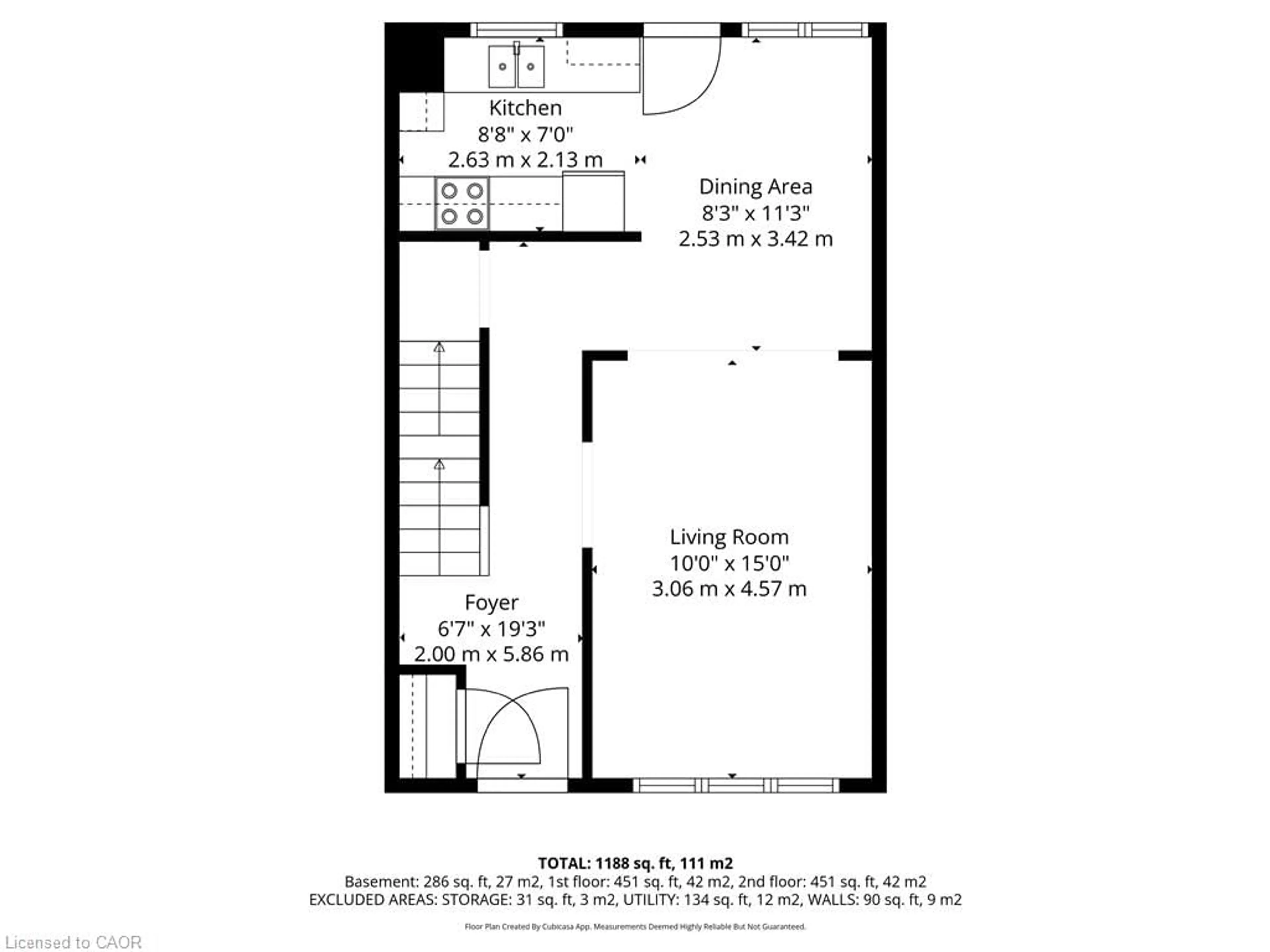 Floor plan for 206 Richardson Dr, Port Dover Ontario N0A 1N4