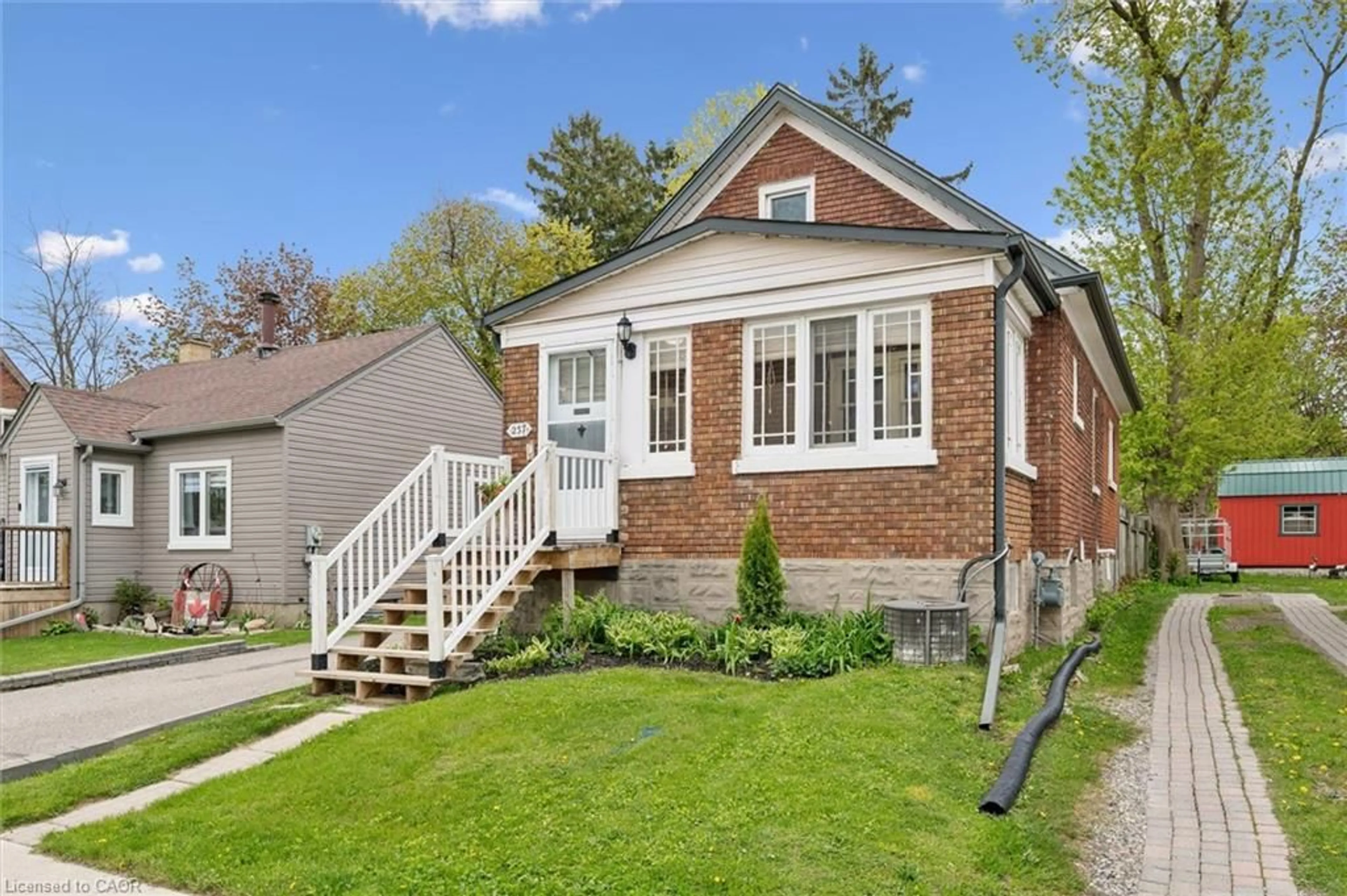 Home with brick exterior material, street for 237 Borden Ave, Kitchener Ontario N2G 3S1